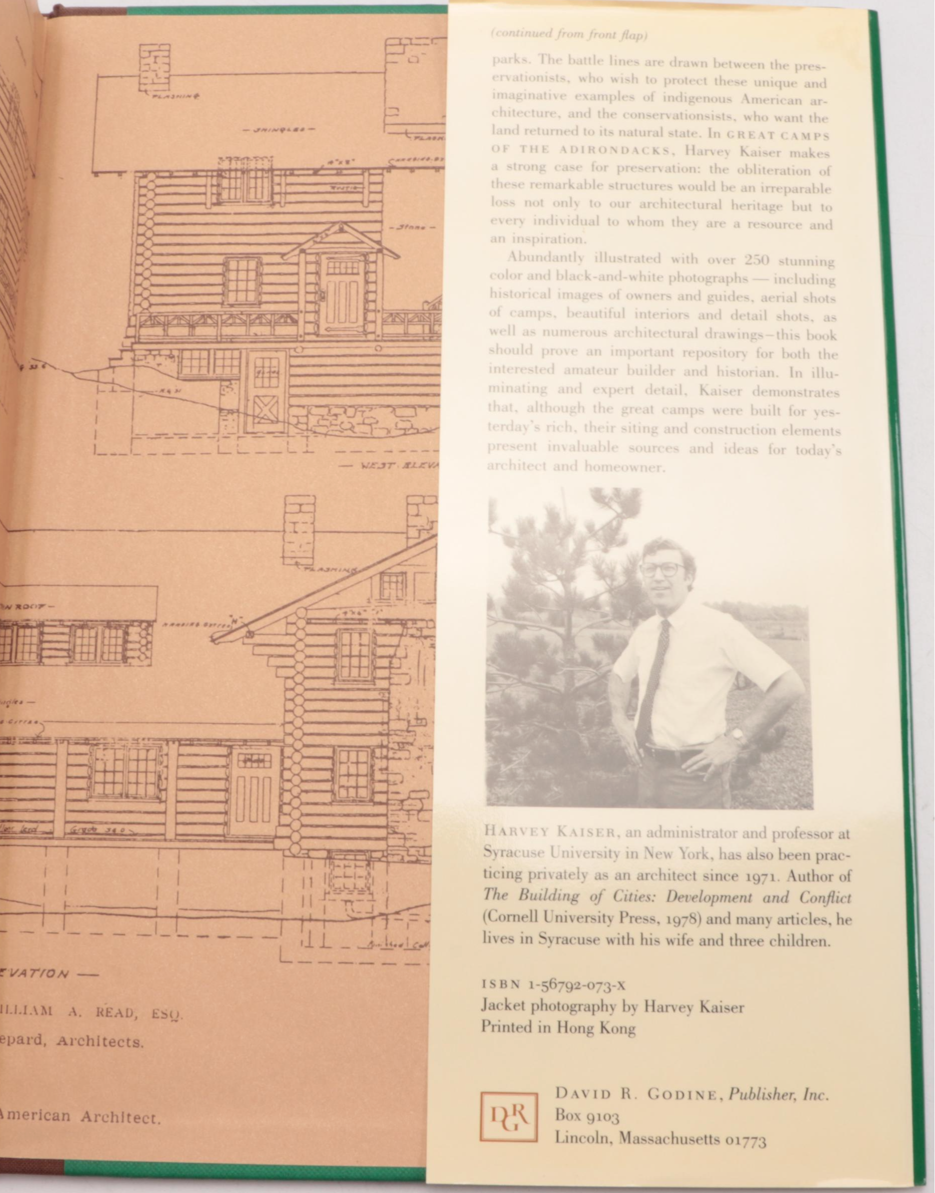 "Great Camps of the Adirondacks"  by Harvey H. Kaiser with More Books