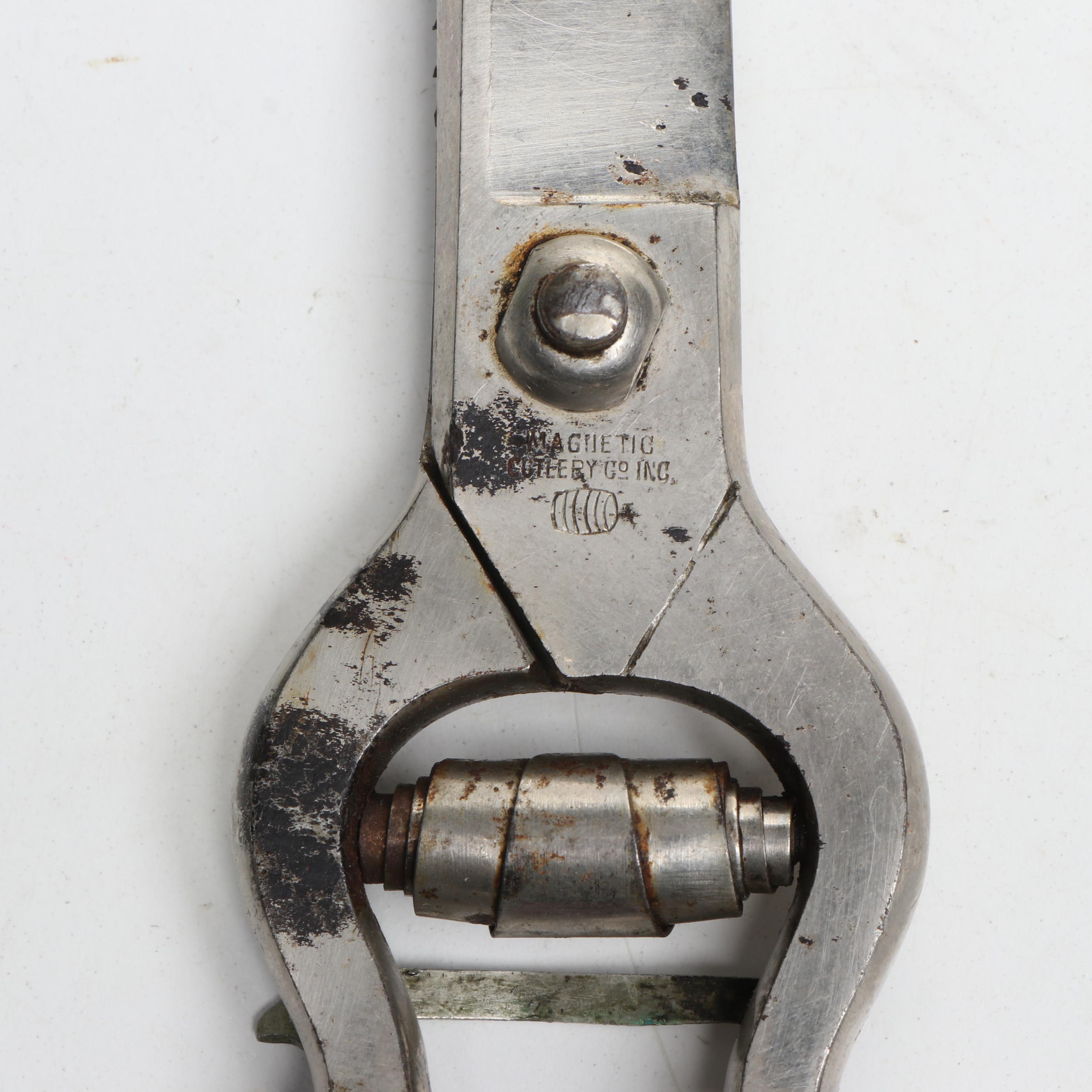 D. Peres Kitchen Shears and Forgecraft Knifes with Antler Handled Utensils