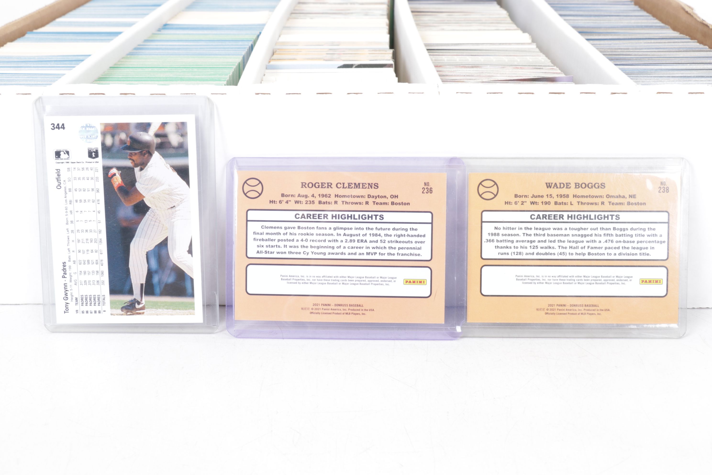 5,000 Mint Condition Topps, Donruss and Fleer Baseball Cards, 1986-1994