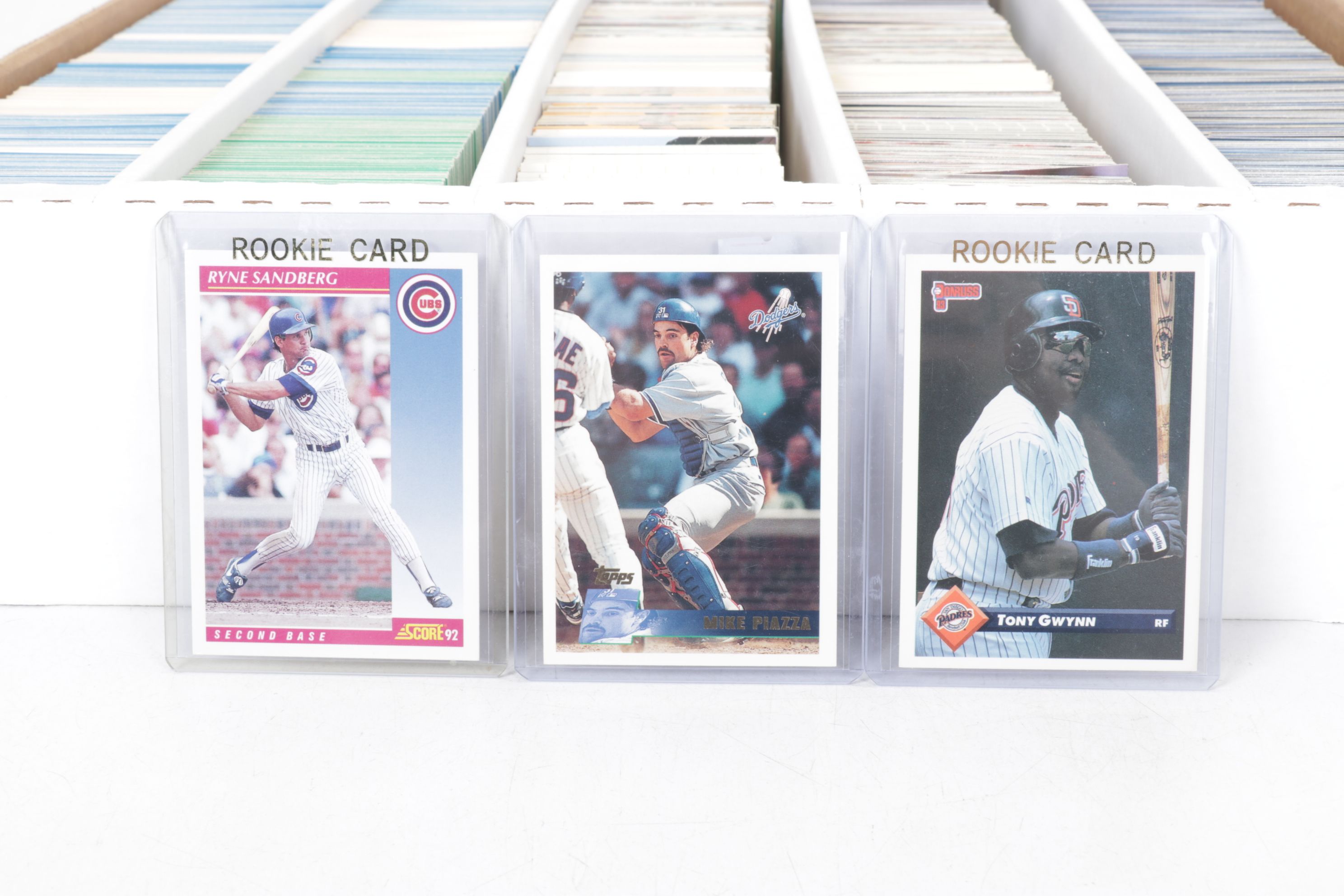 5,000 Mint Condition Topps, Donruss and Fleer Baseball Cards, 1986-1994
