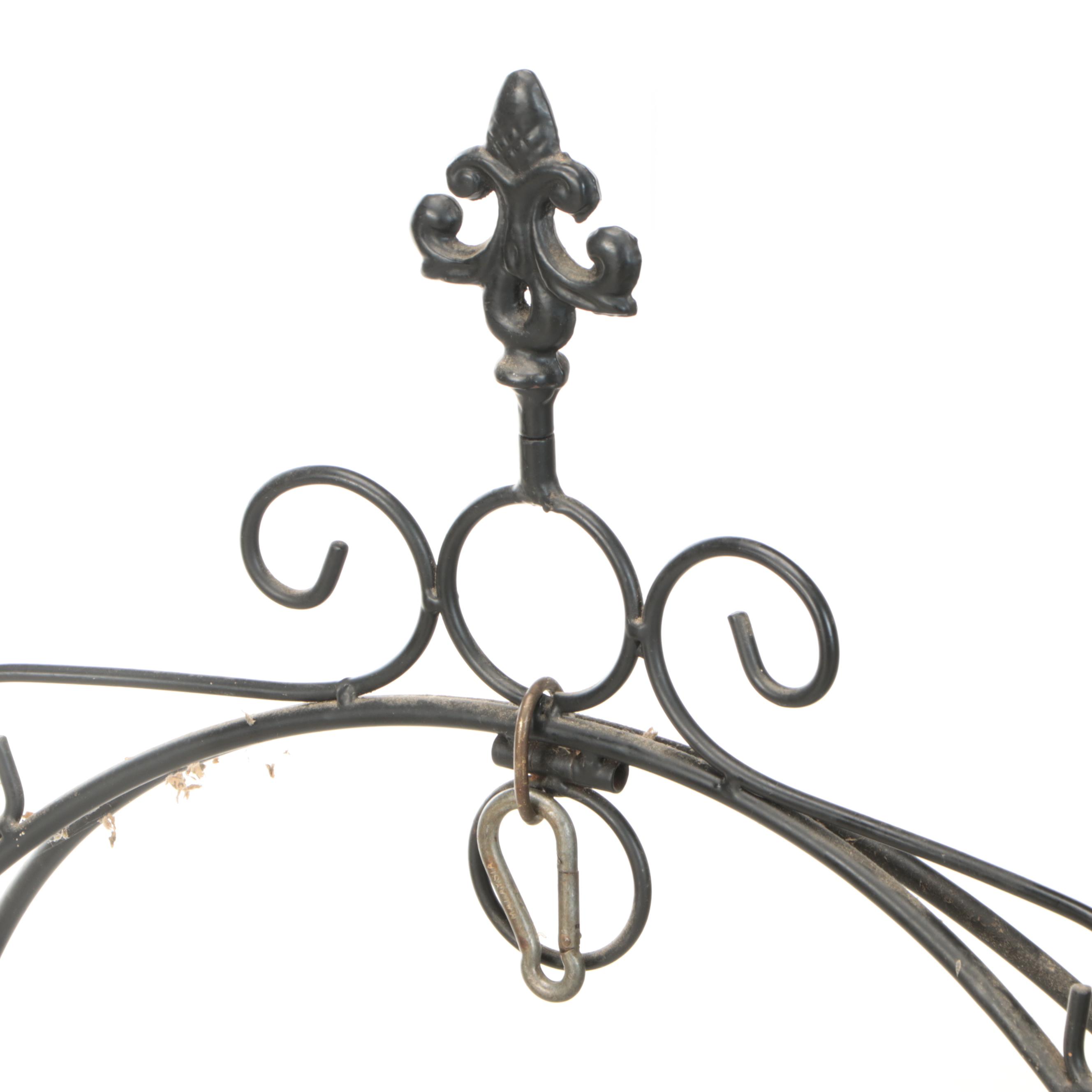Victorian Style Wrought Metal Plant Stand
