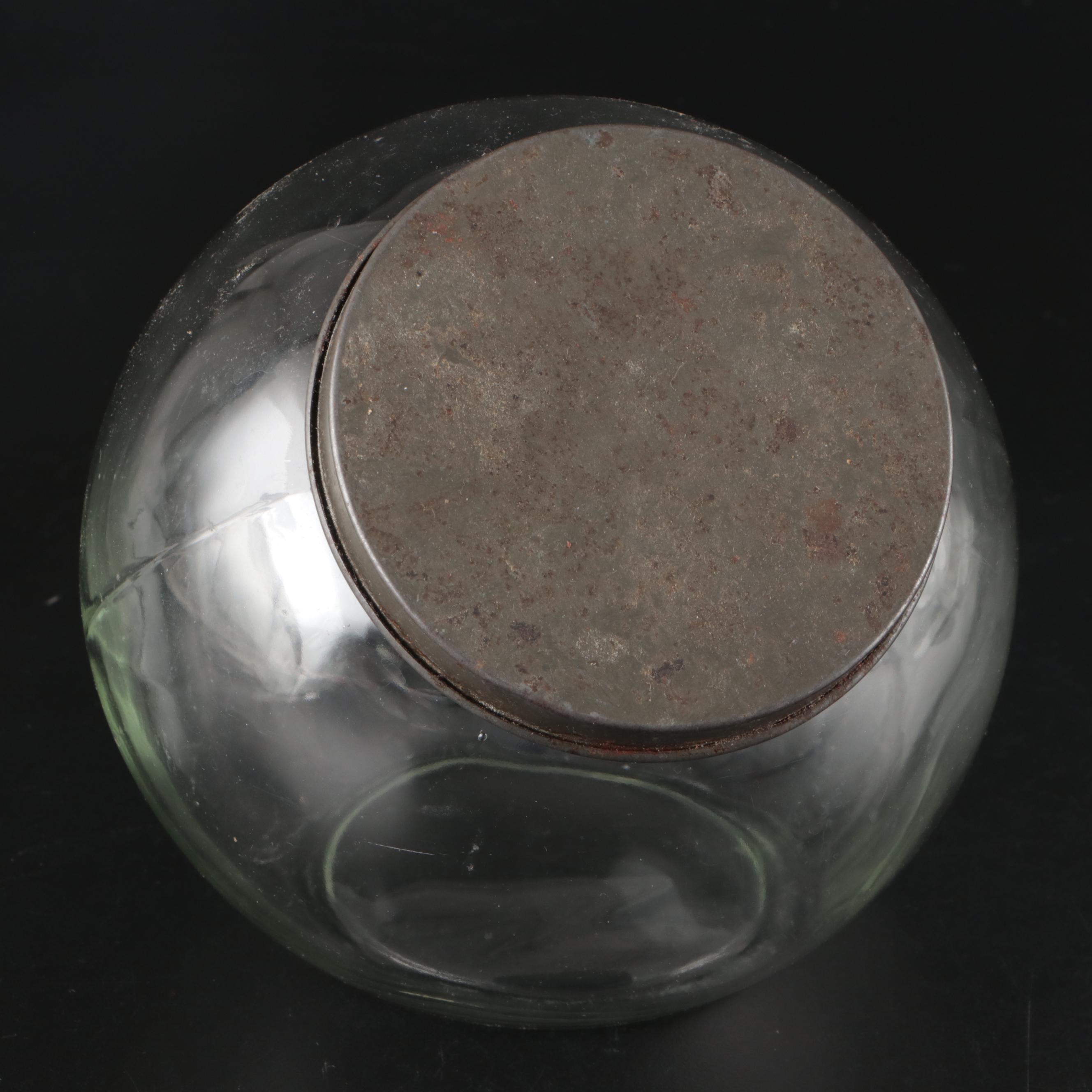 Anchor Hocking Orange Lid and Other Glass Canisters