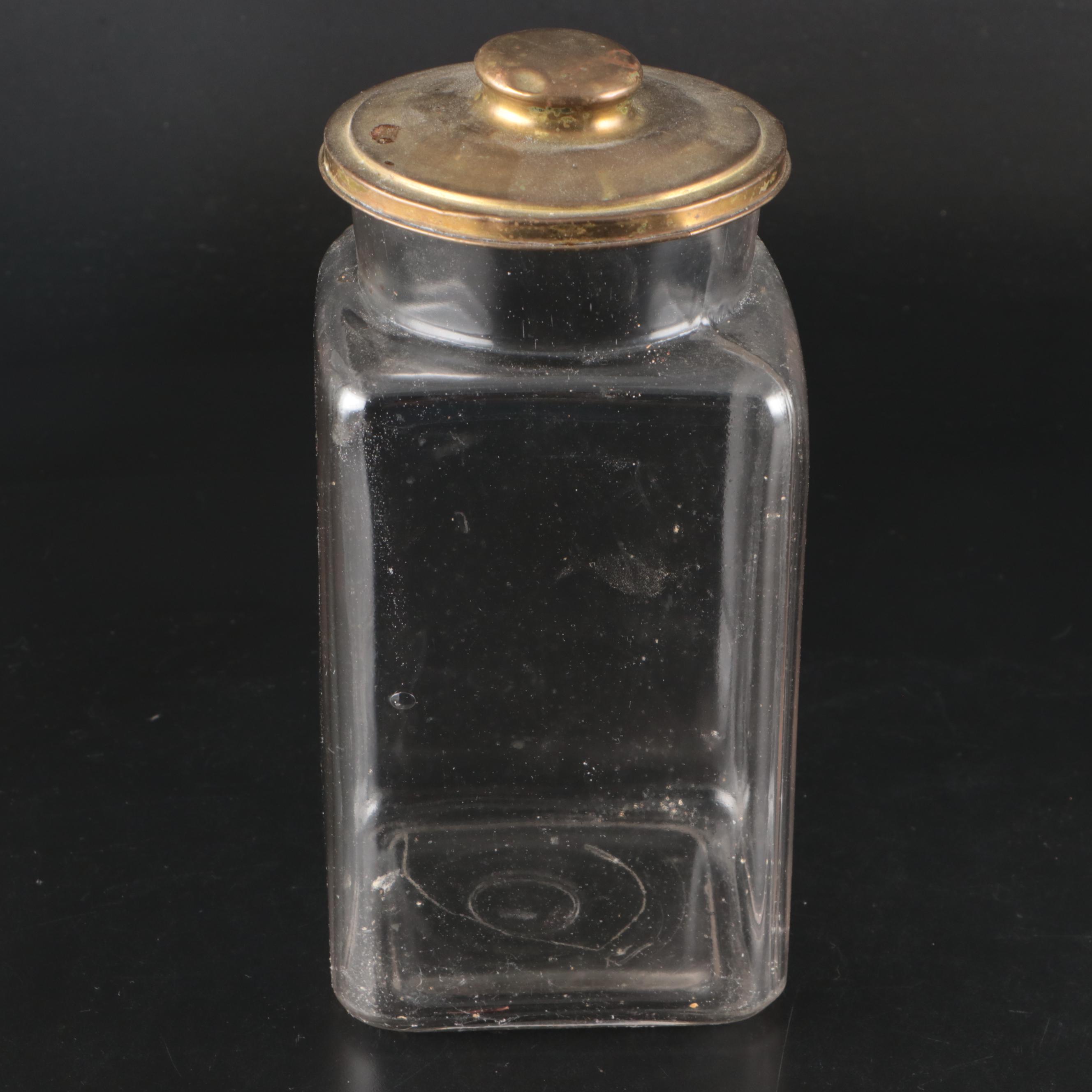 Anchor Hocking Orange Lid and Other Glass Canisters