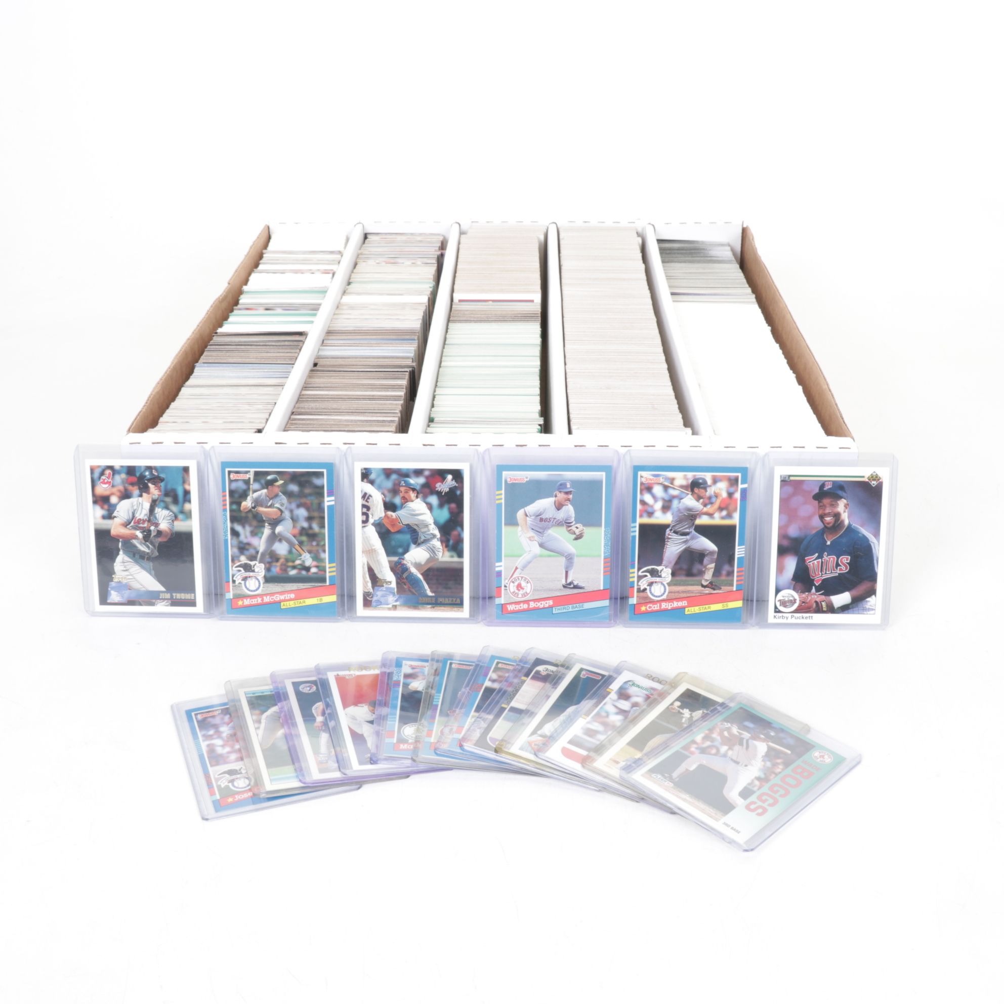 5,000 Mint Condition Topps, Donruss and Fleer Baseball Cards, 1986-1997