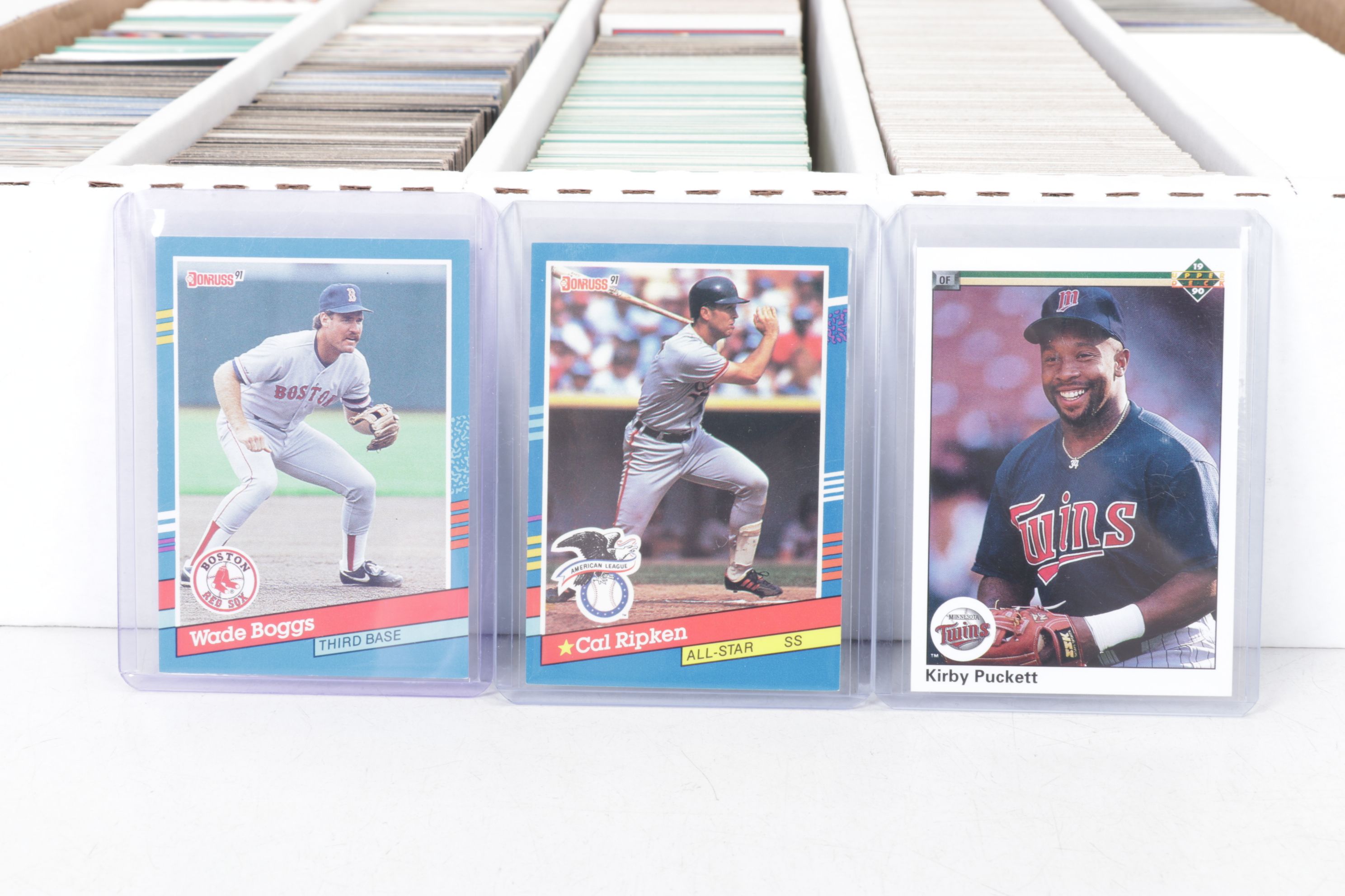 5,000 Mint Condition Topps, Donruss and Fleer Baseball Cards, 1986-1997