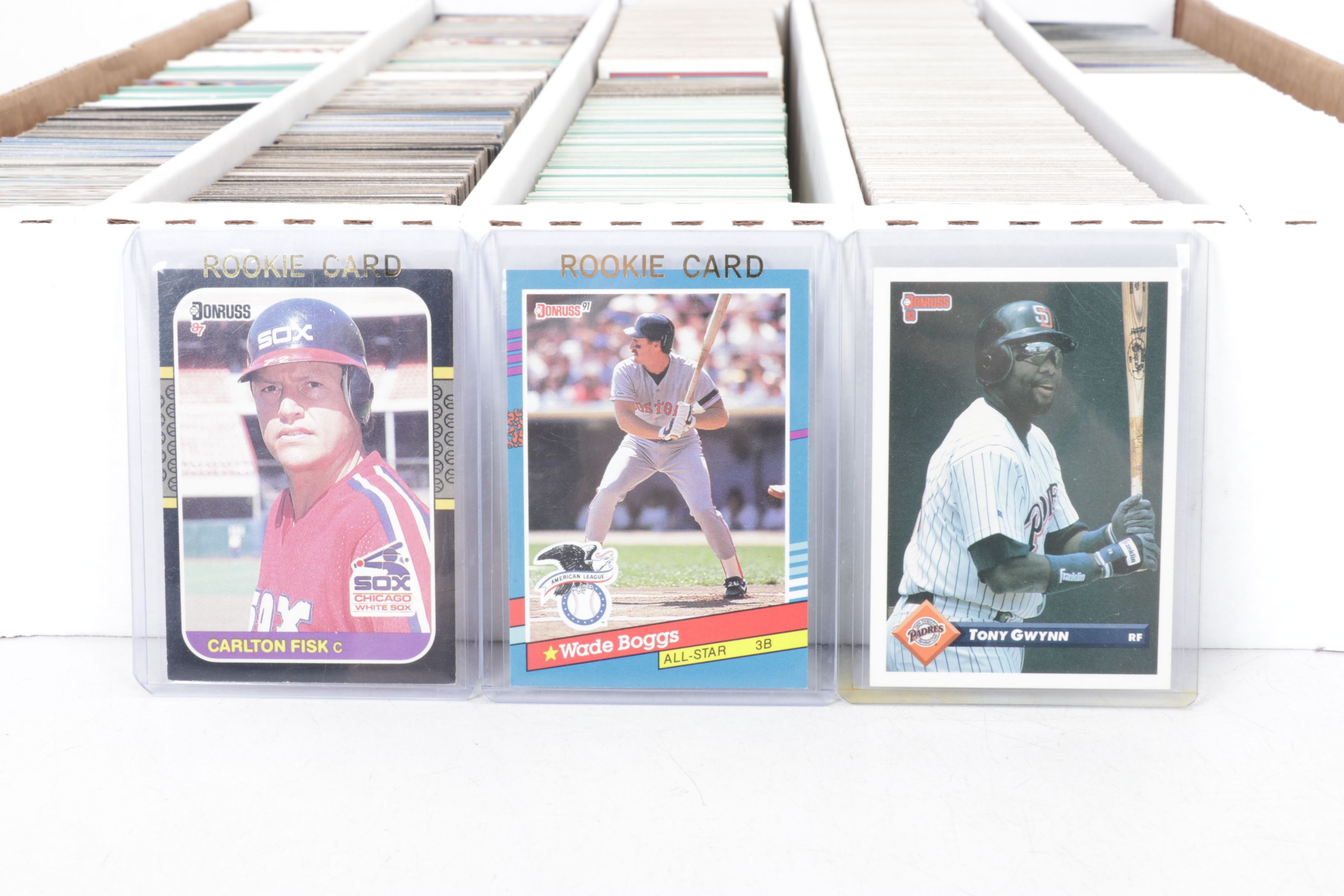 5,000 Mint Condition Topps, Donruss and Fleer Baseball Cards, 1986-1997