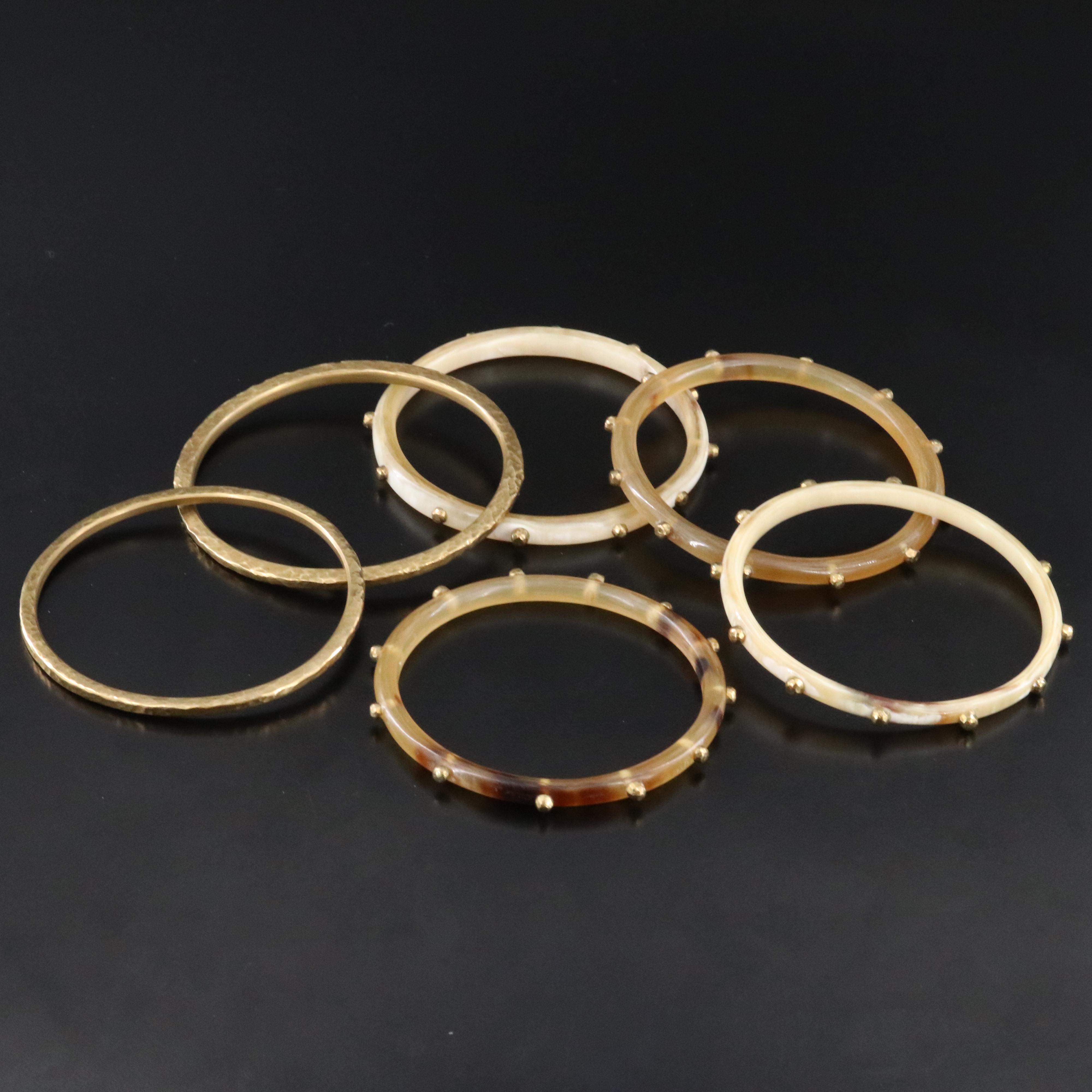 Horn and Brass Bangles