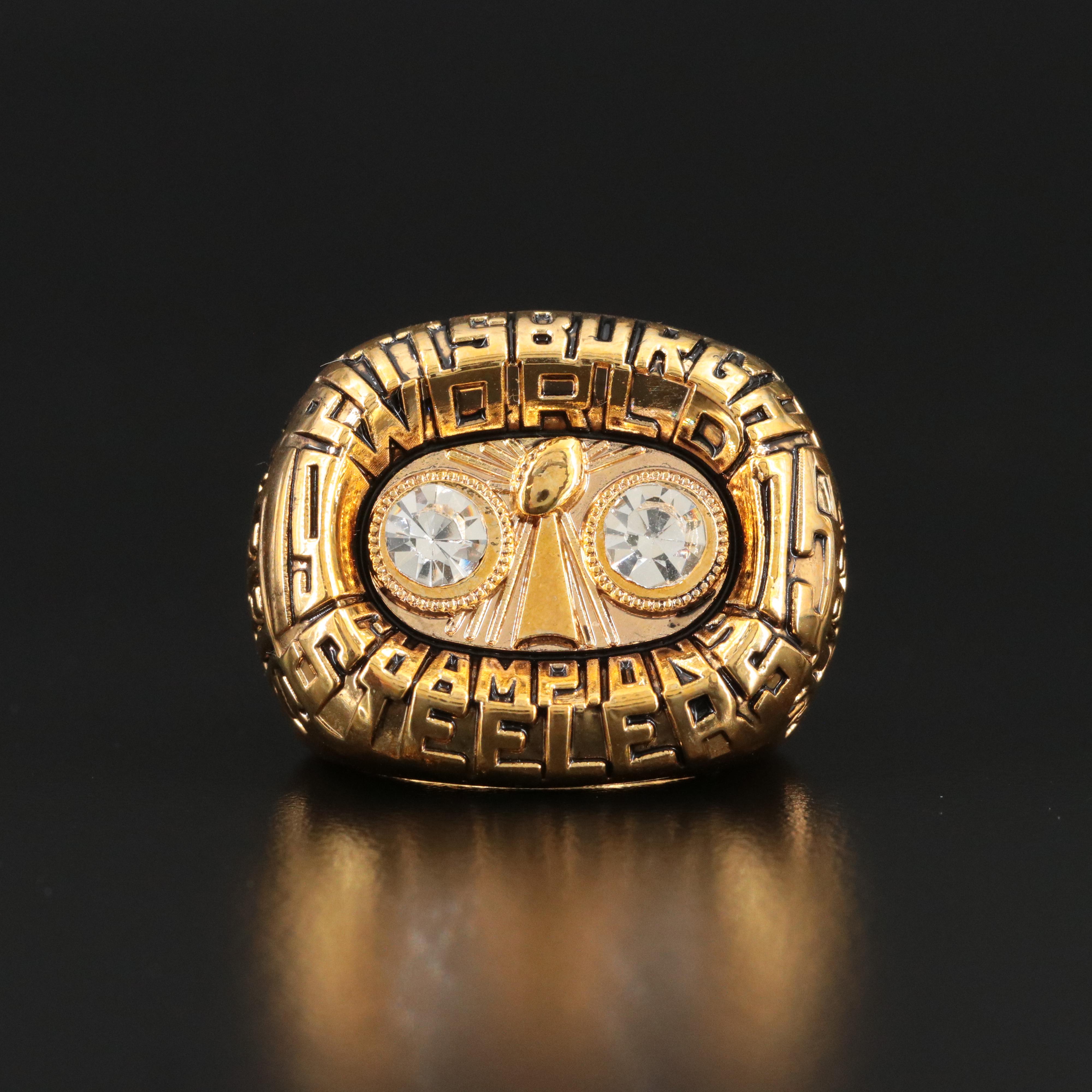 Replica Pittsburgh Steelers Super Bowl X Ring