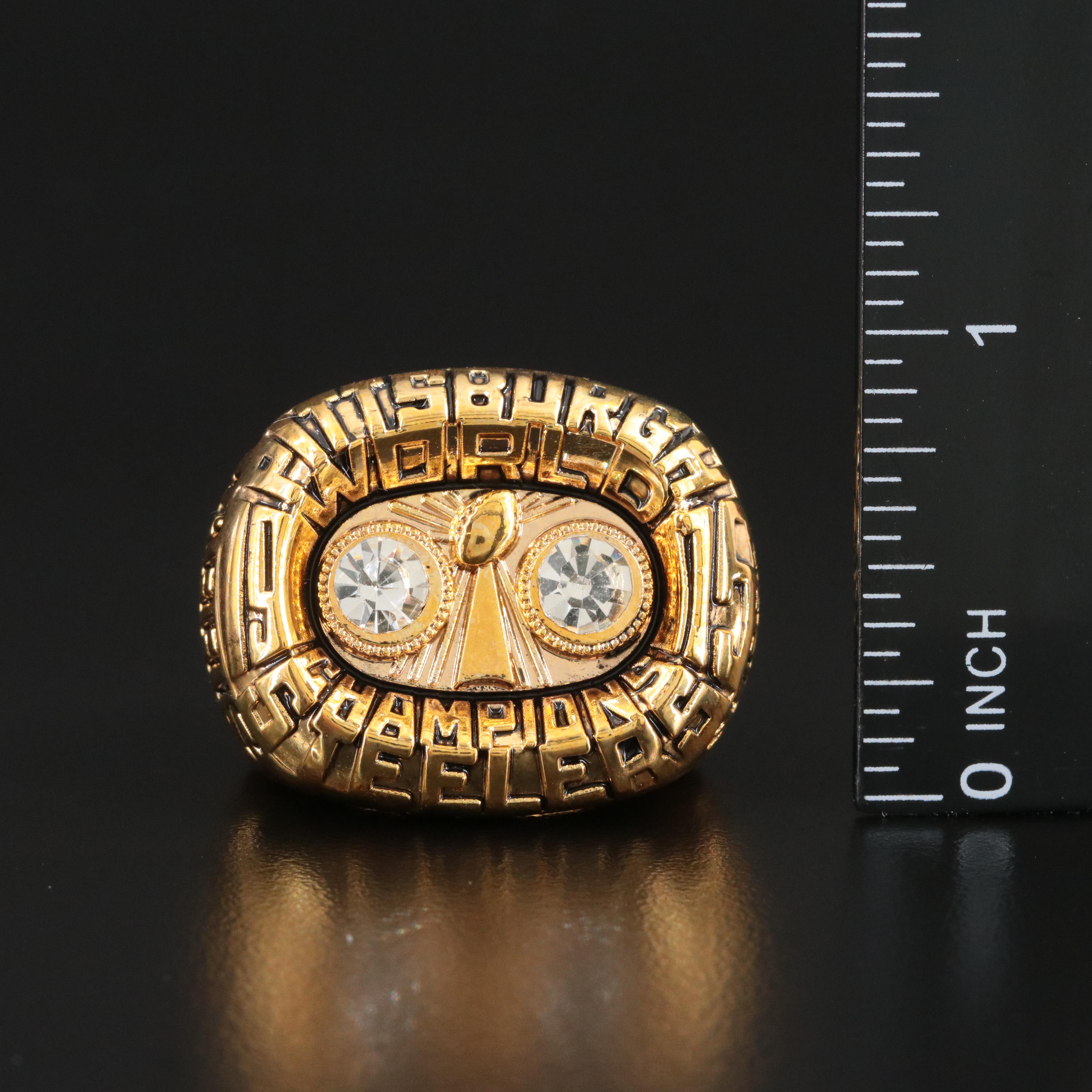 Replica Pittsburgh Steelers Super Bowl X Ring