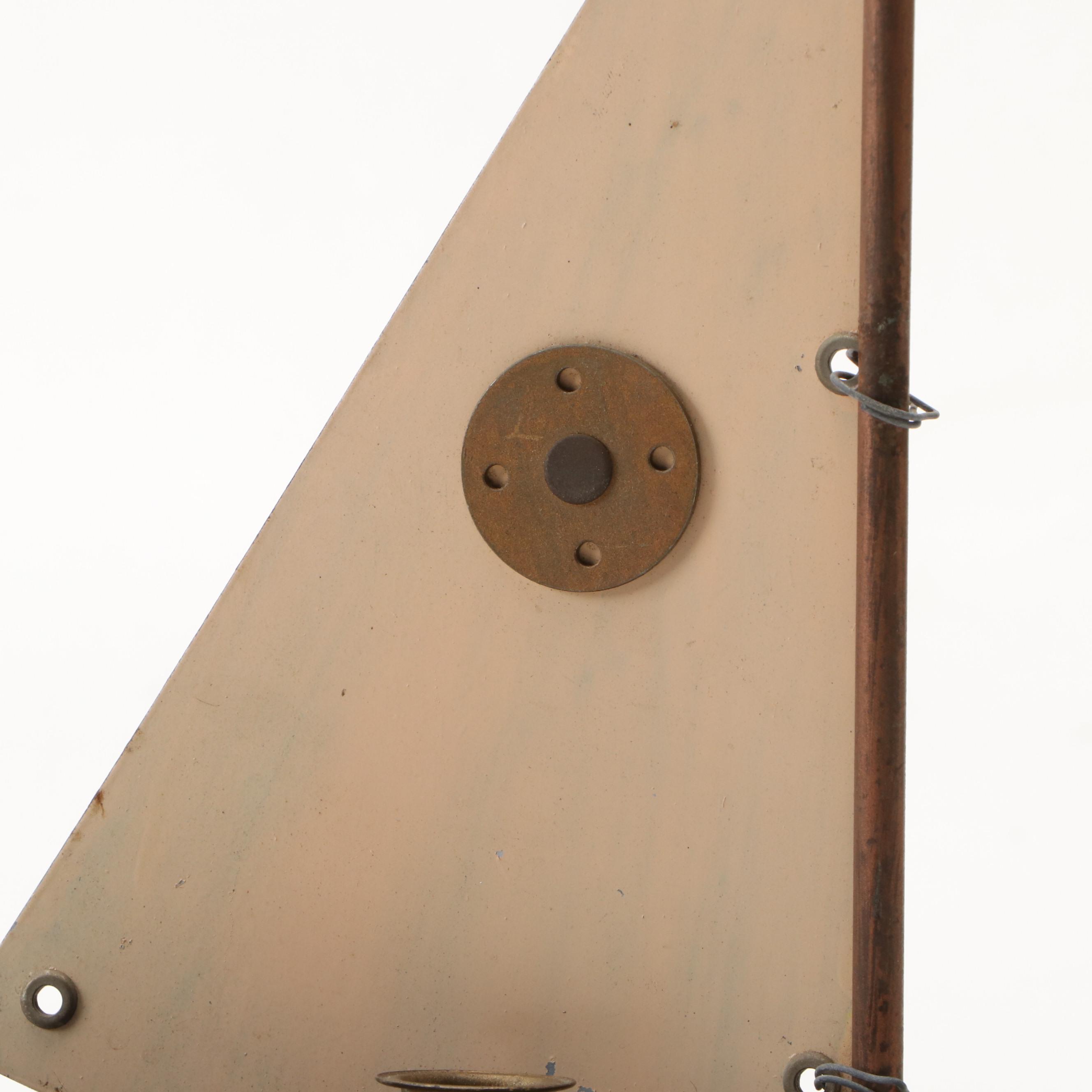 Sailboat Candlestick and Skull Thermos