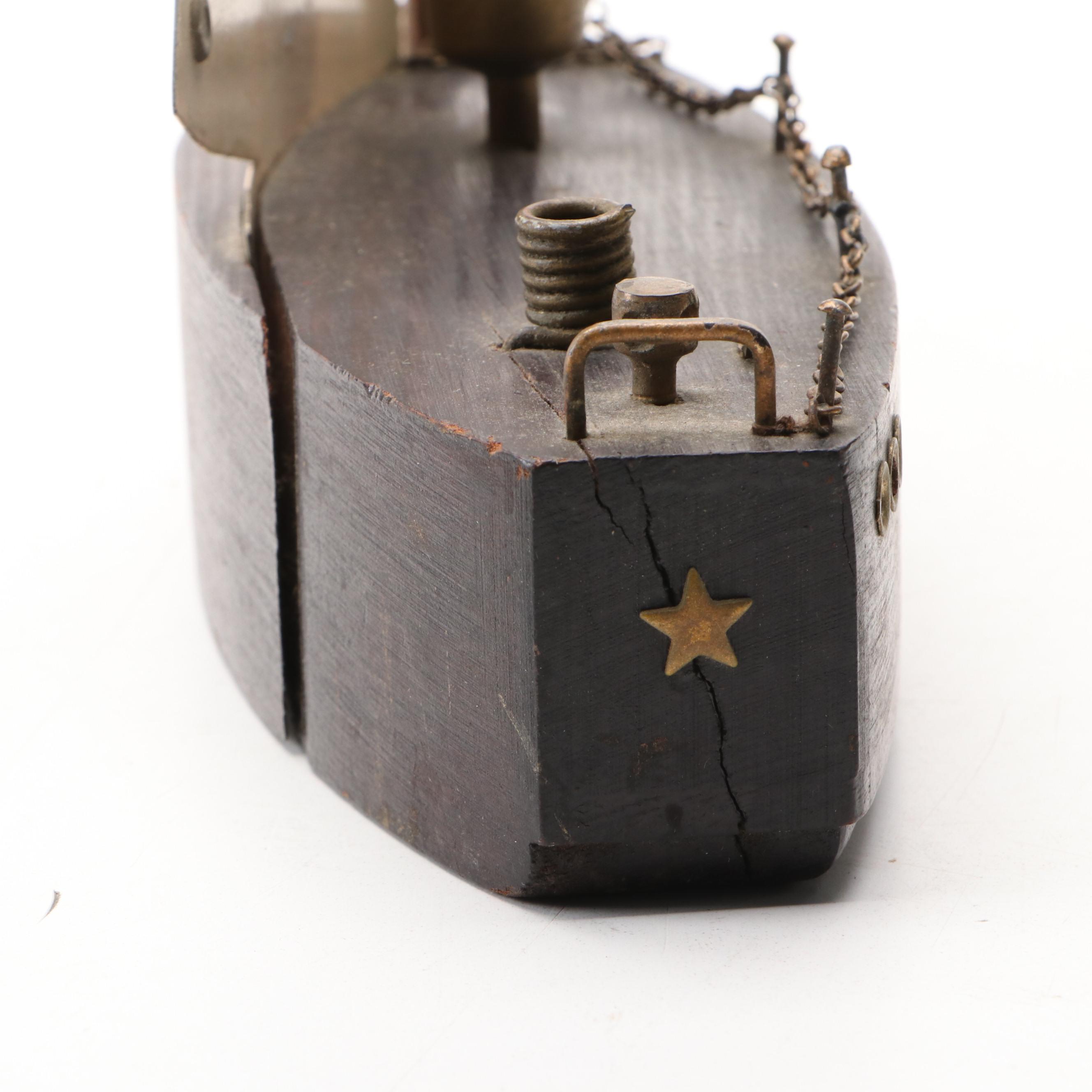 Sailboat Candlestick and Skull Thermos