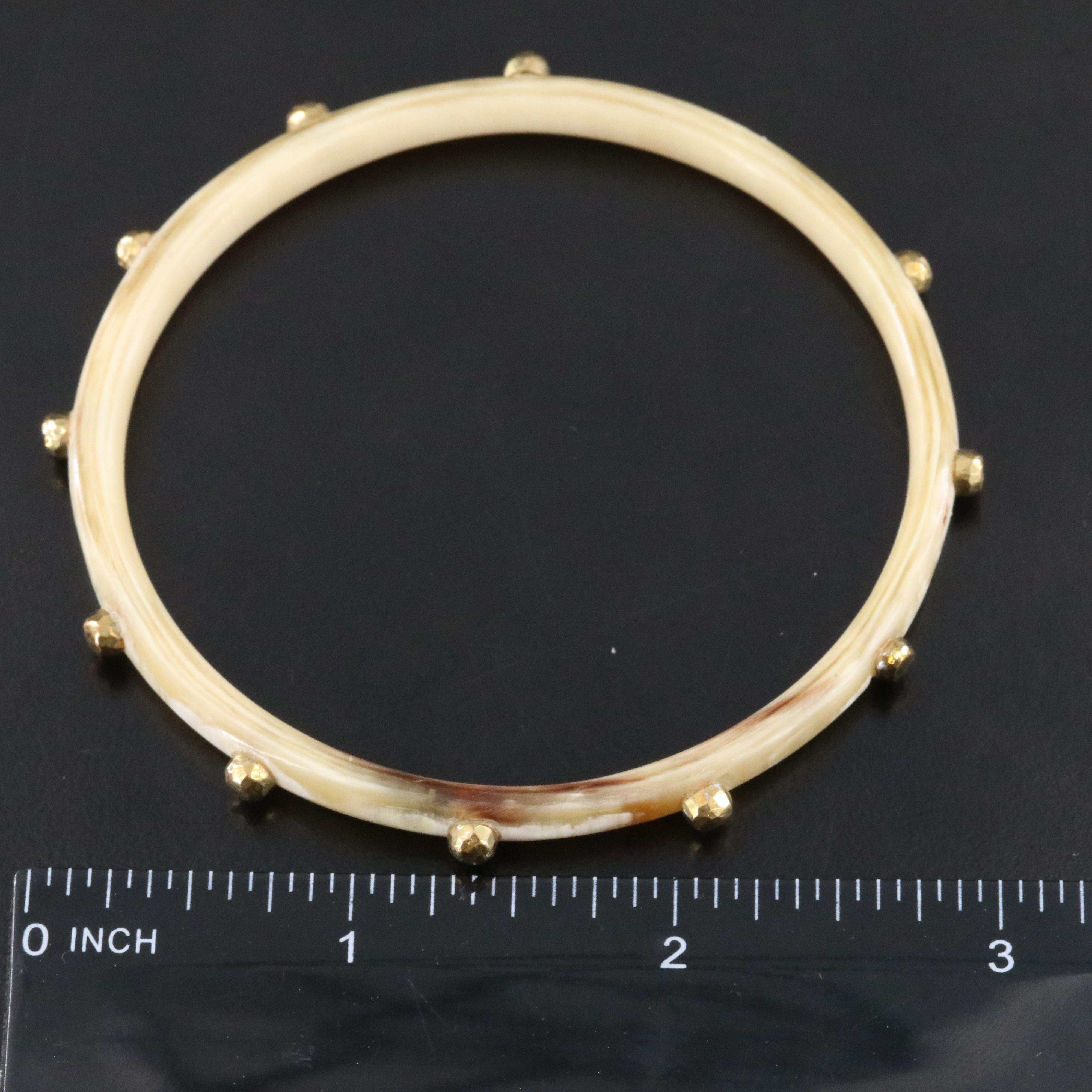 Horn and Brass Bangles