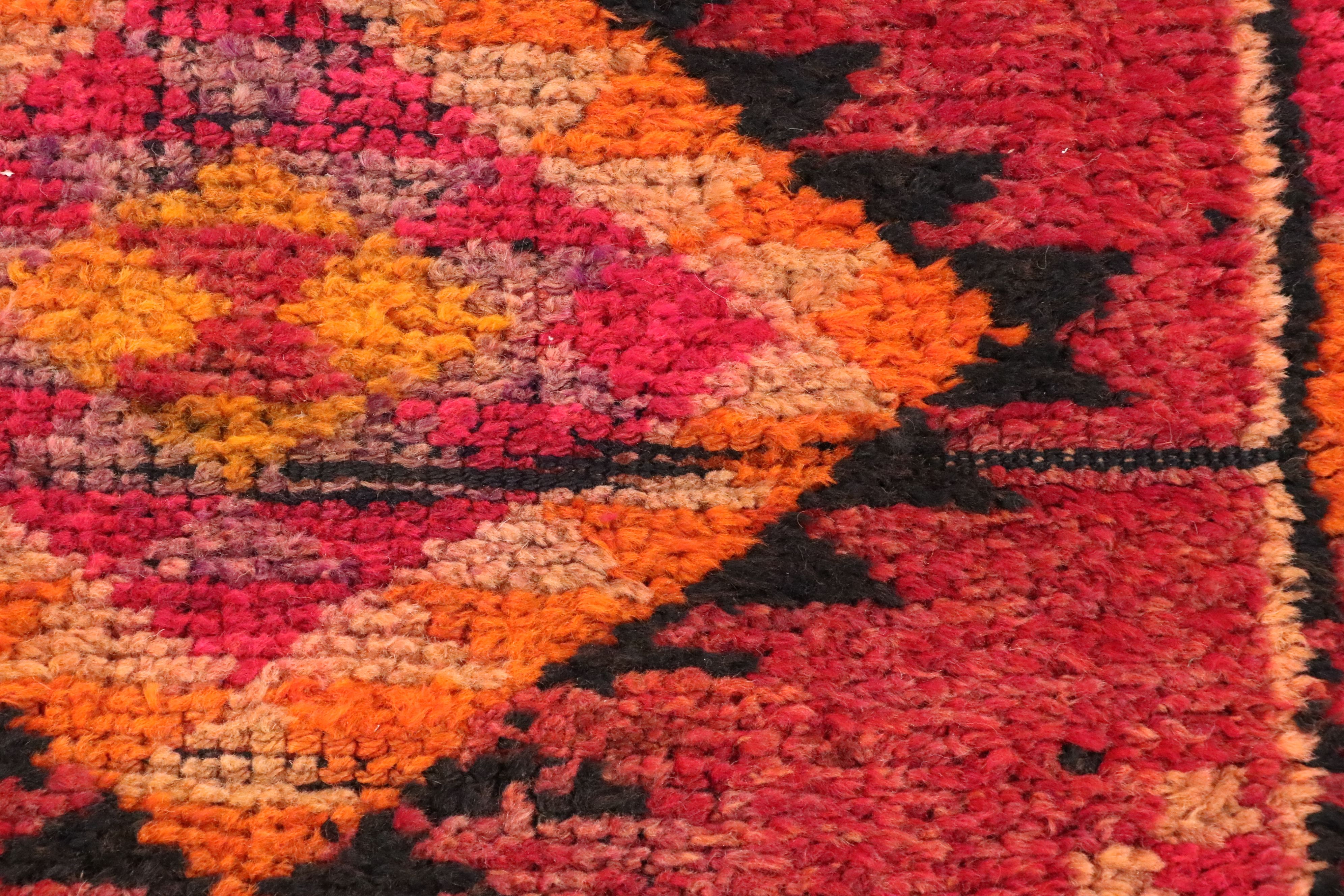 2'11 x 13'3 Hand-Knotted Turkish Oushak Carpet Runner