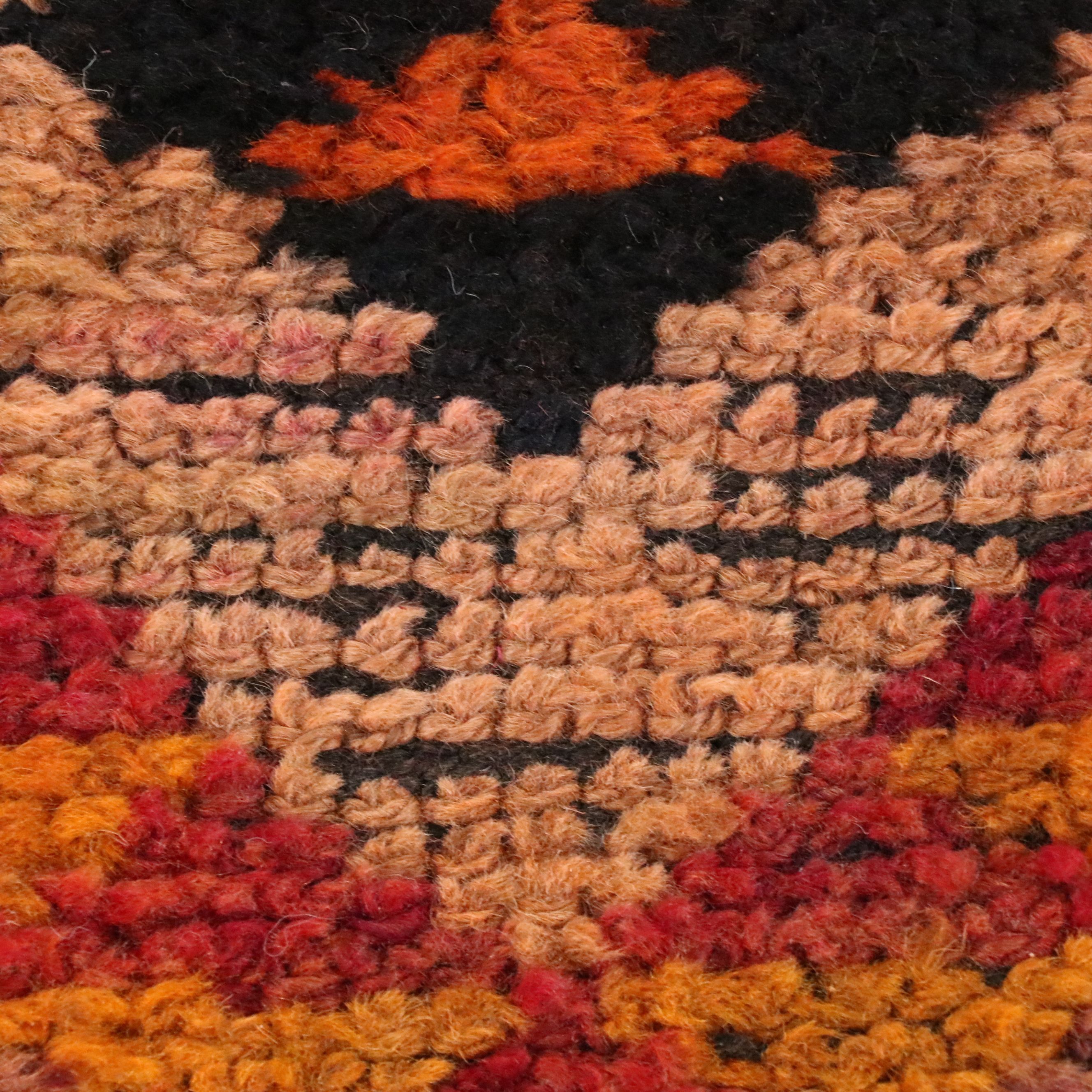 2'11 x 13'3 Hand-Knotted Turkish Oushak Carpet Runner