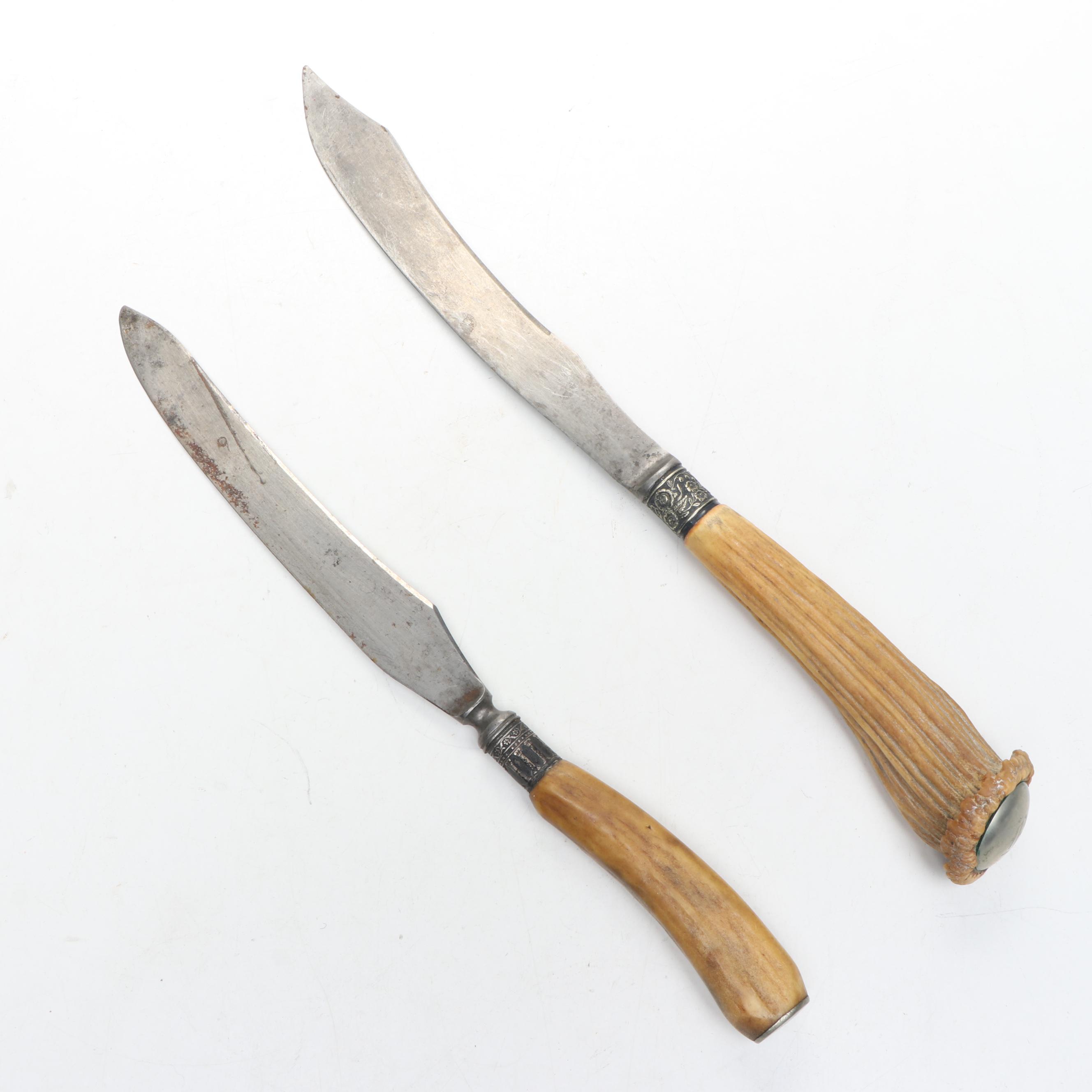 Antler Handle Serving Utensils