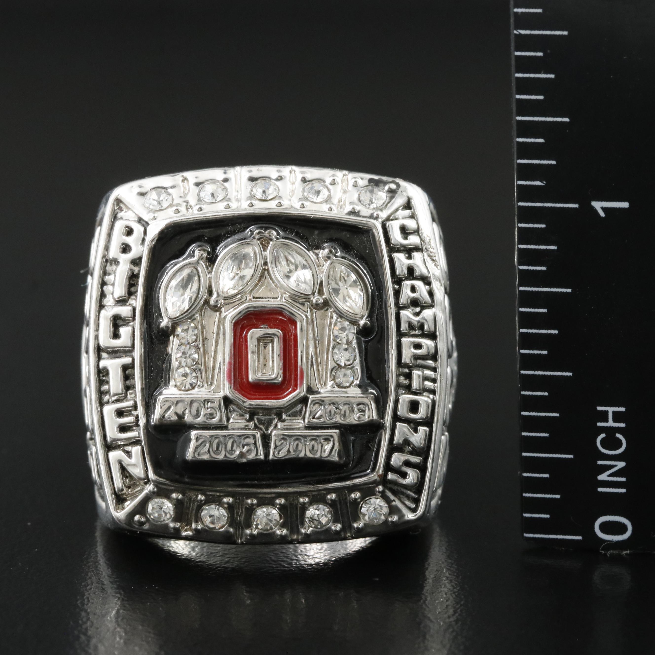 Replica Ohio State Pryor Big 10 Champions Ring