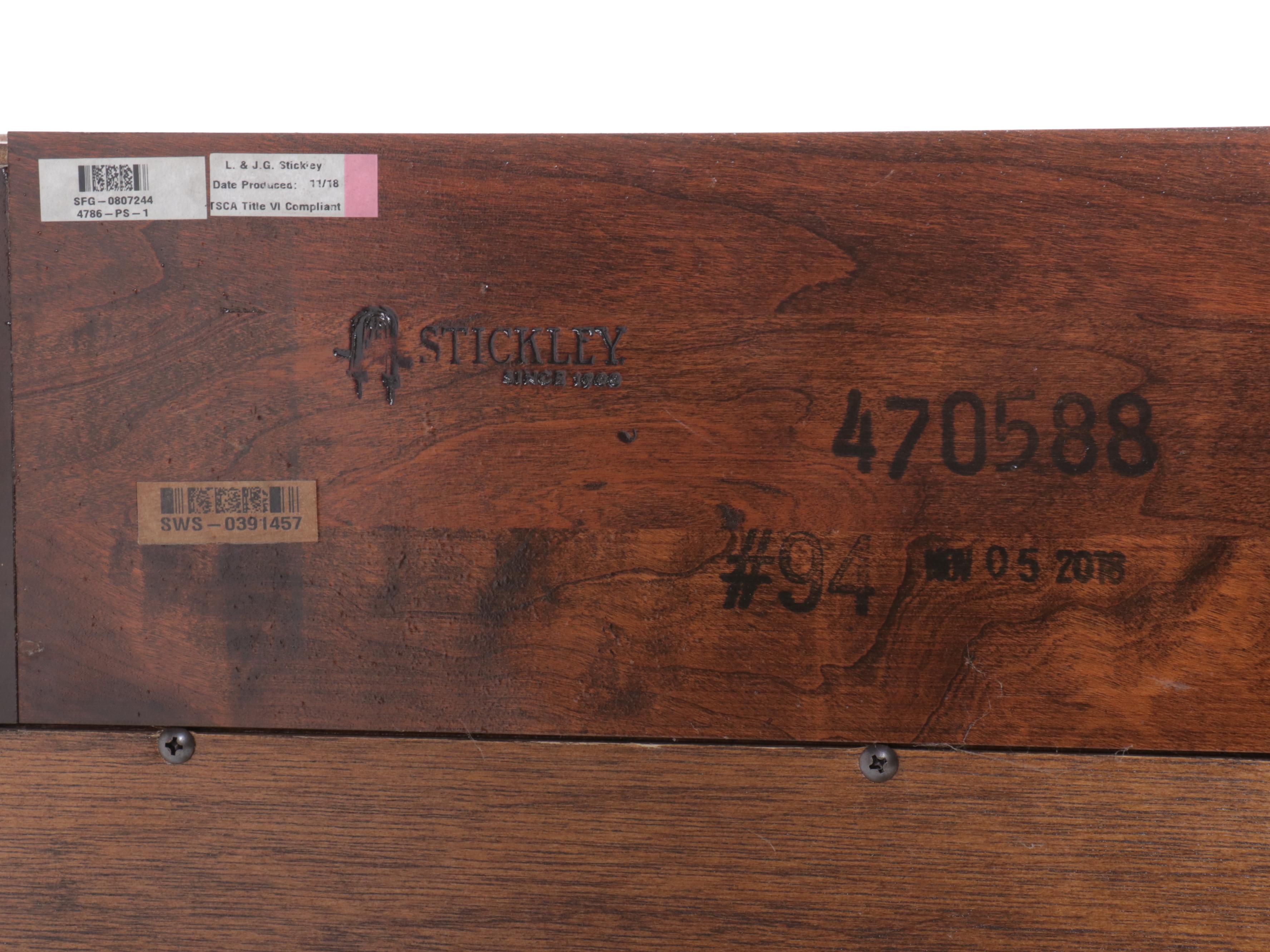 Stickley Mahogany China Cabinet