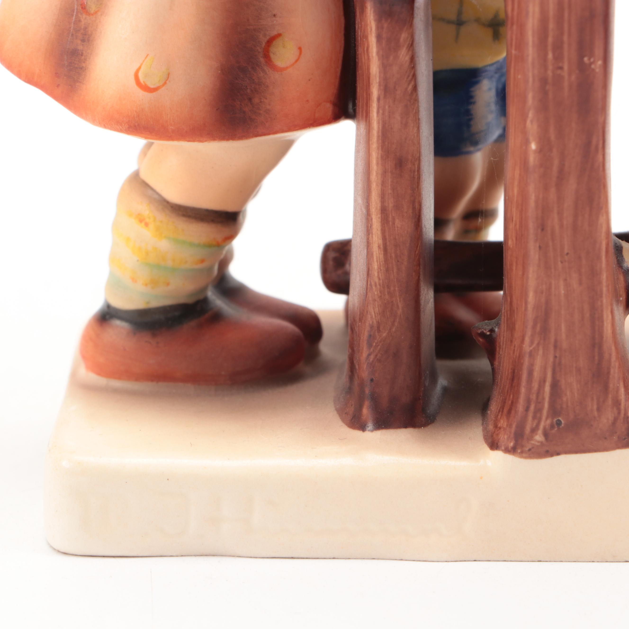 Vintage Goebel "Carnival," "Doctor," and "Adoration" Porcelain Figurines