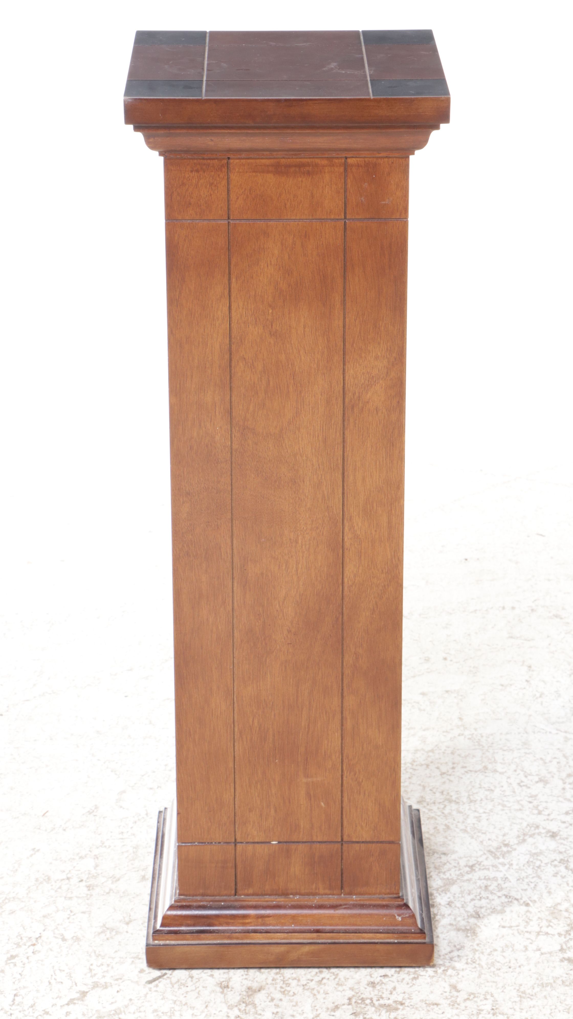 Wooden Pedestal Stand