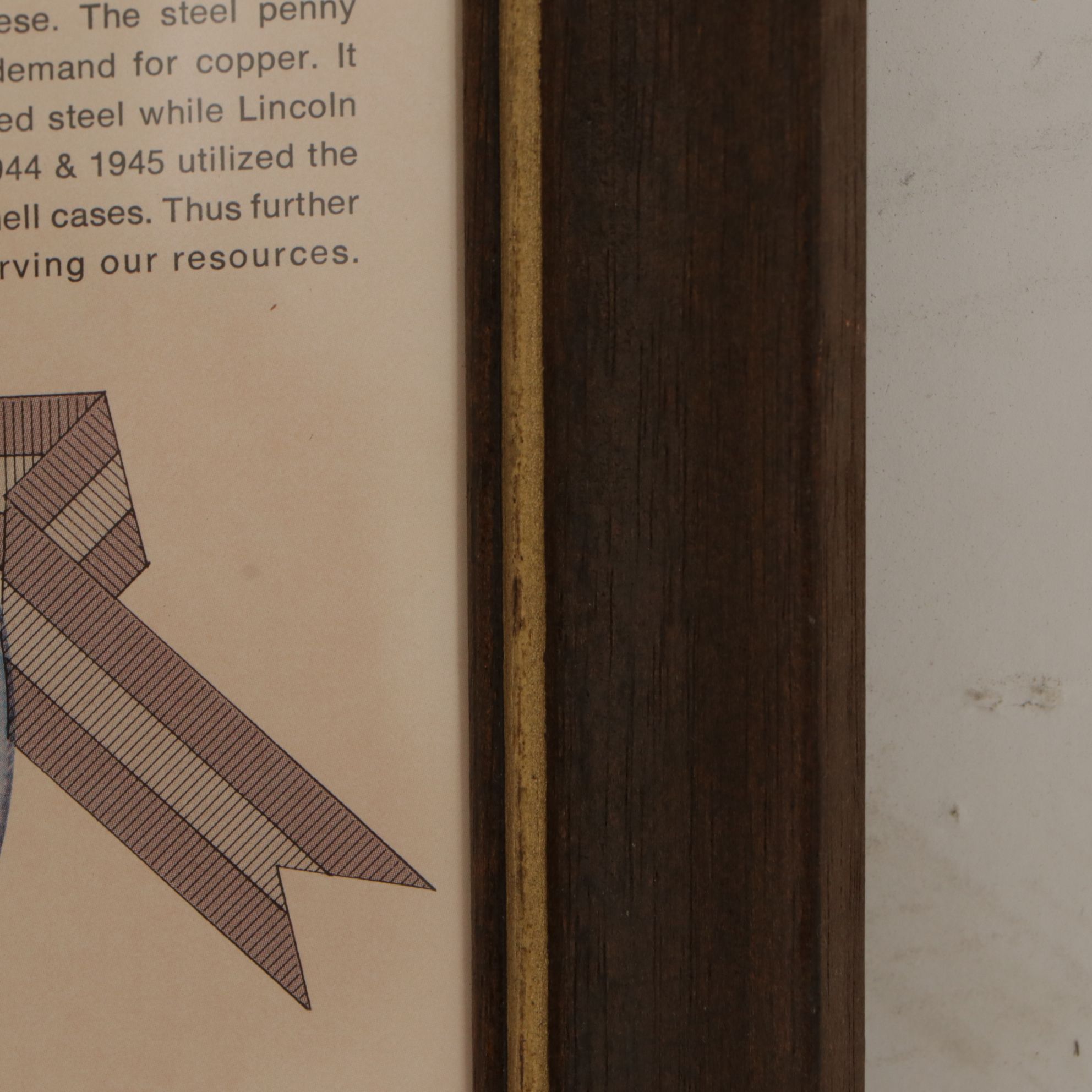 Lincoln Memorial Pennies & Other Framed U.S. Coin Collections