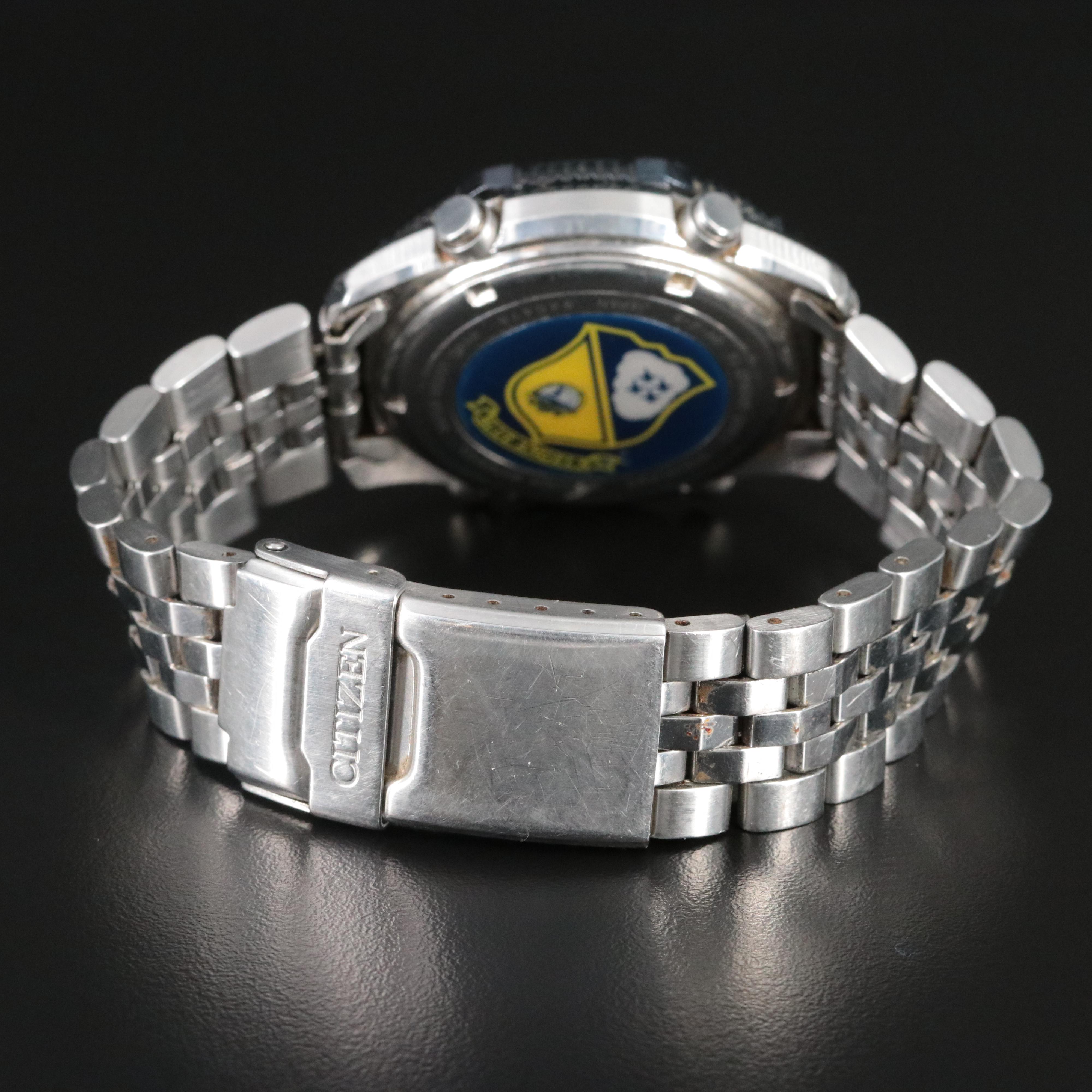 Citizen Navihawk World Time Blue Angels Watch