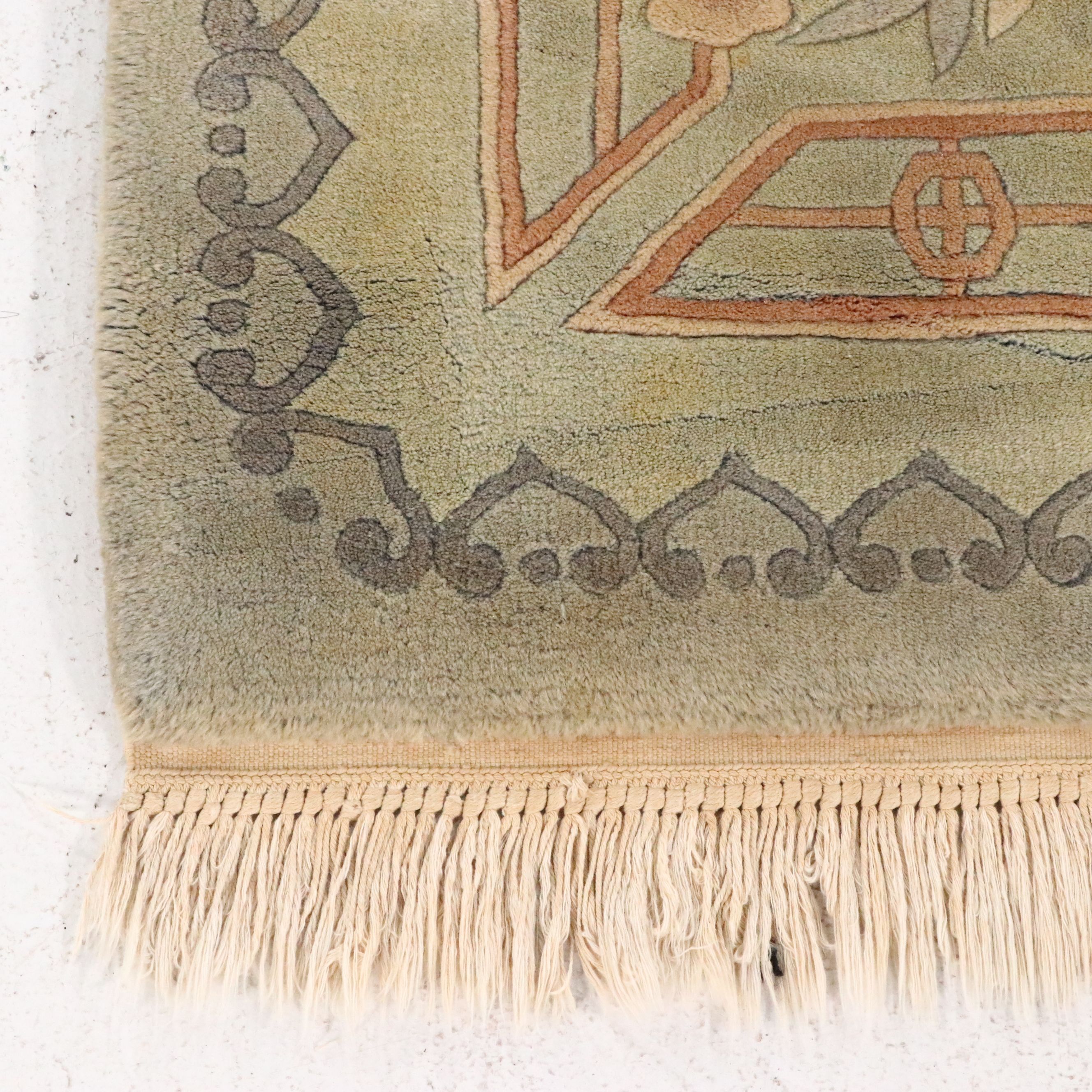 3'1 x 5'9 Hand-Knotted Chinese Peking Area Rug