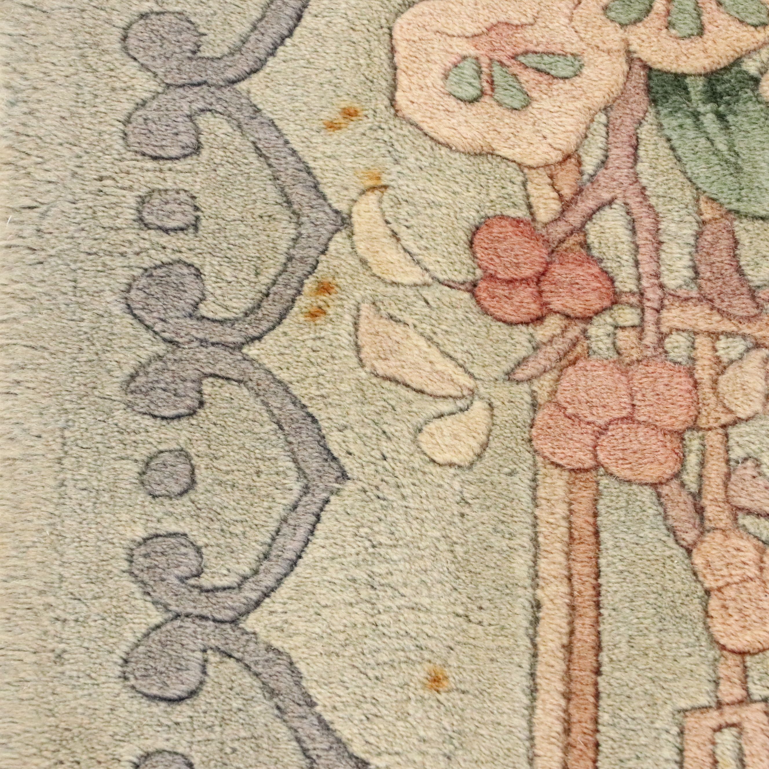 3'1 x 5'9 Hand-Knotted Chinese Peking Area Rug