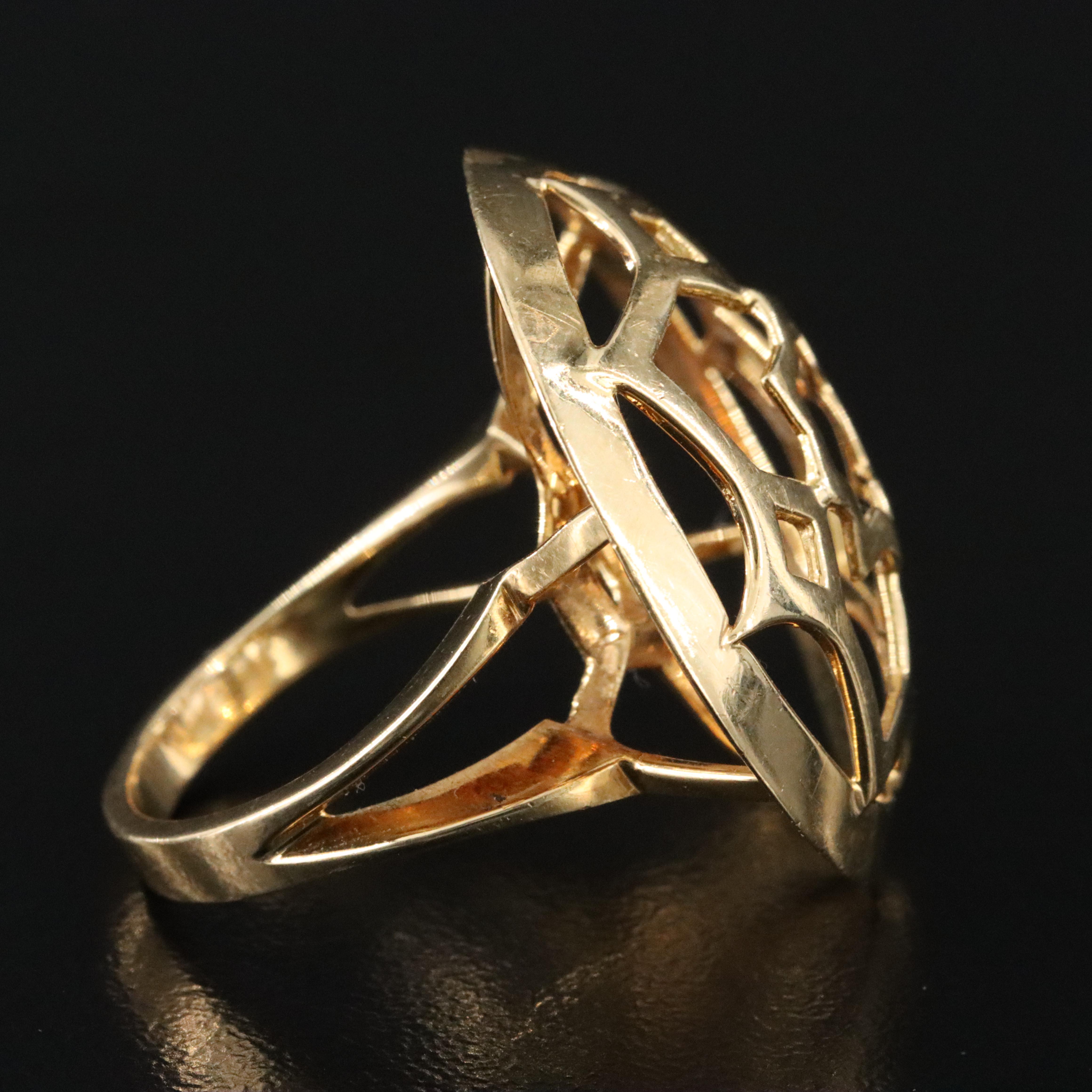 Paloma Picasso for Tiffany & Co. Zellige Marrakesh 18K Medallion Ring