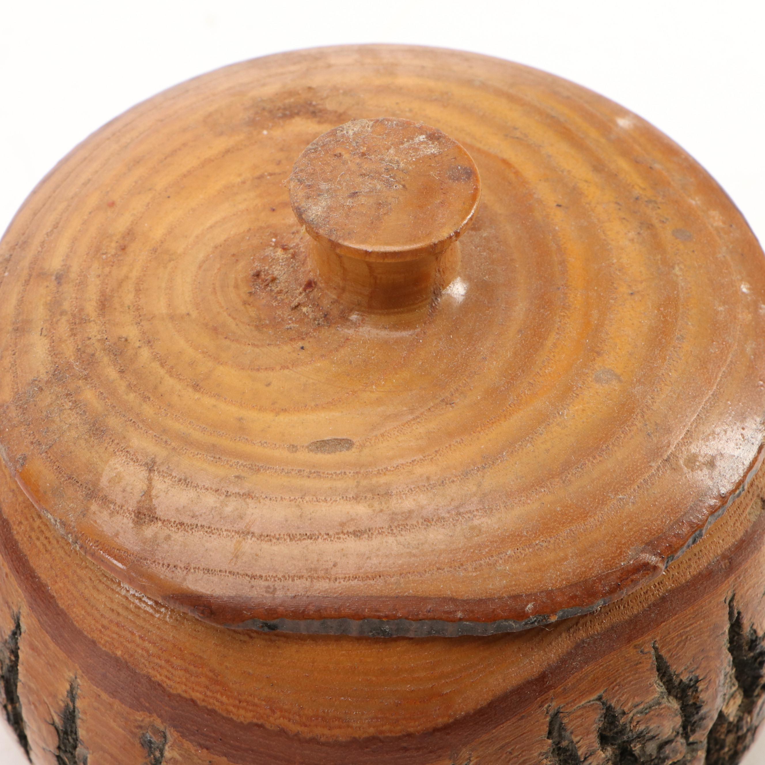 Pine Bark and Other Wooden Decorative Boxes