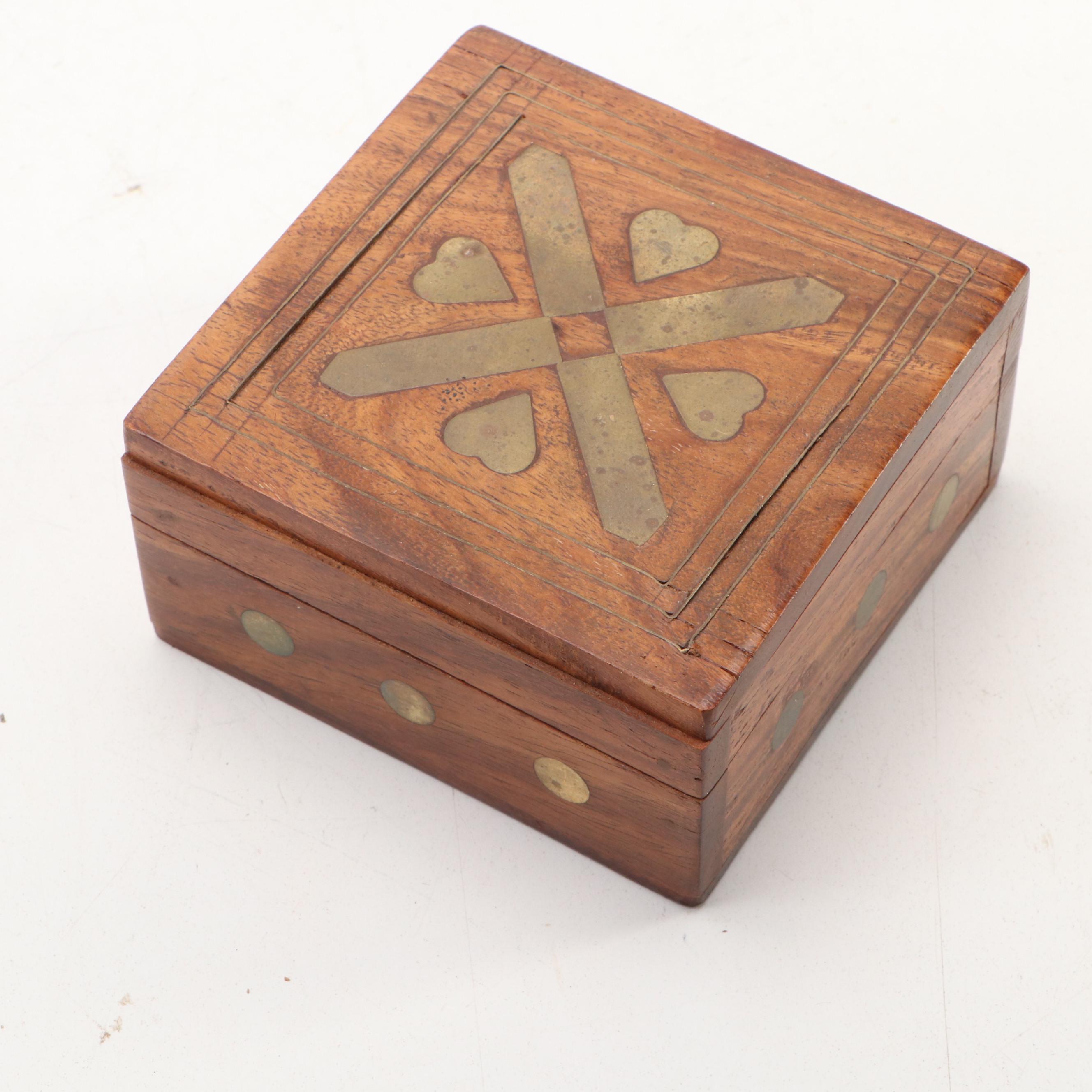Pine Bark and Other Wooden Decorative Boxes