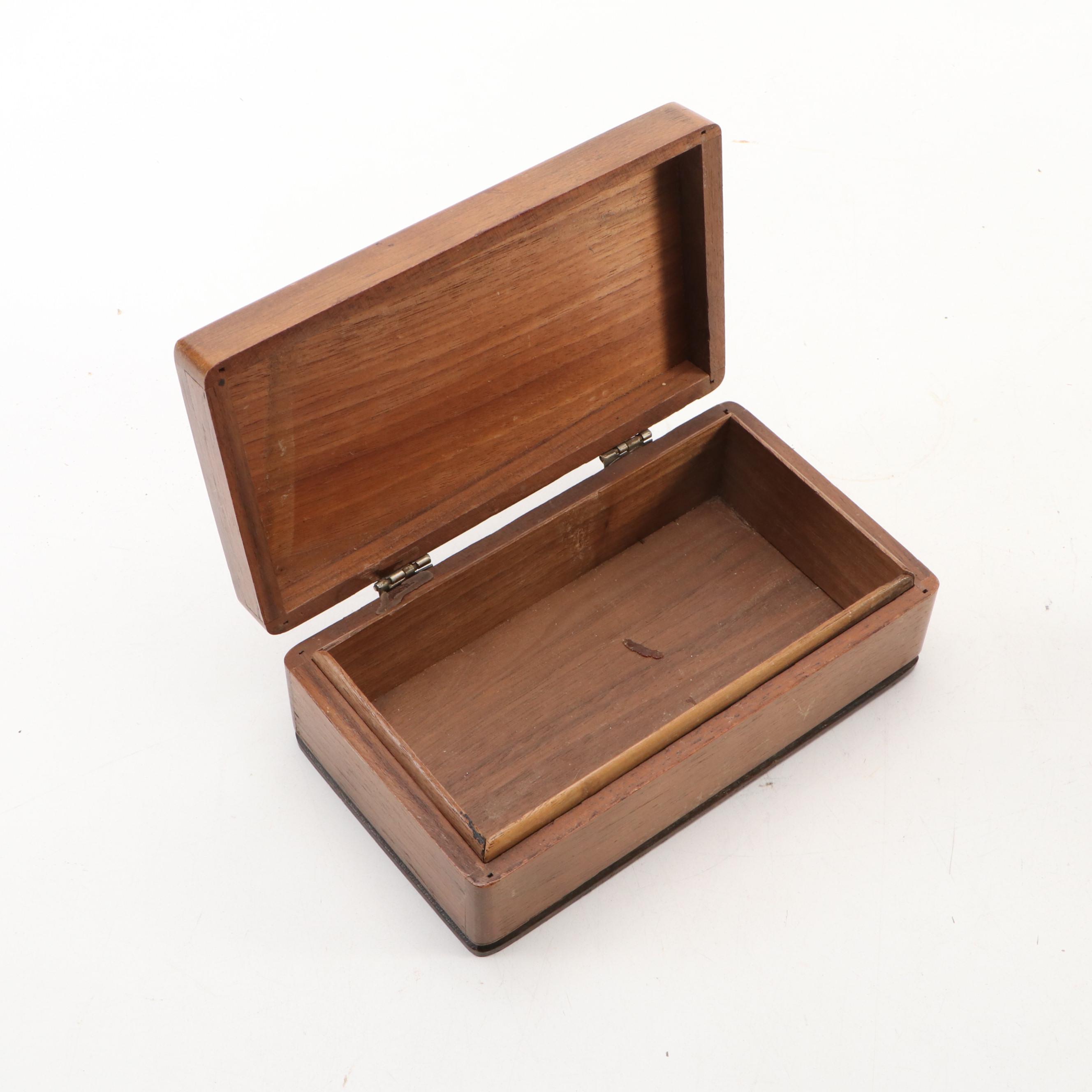 Pine Bark and Other Wooden Decorative Boxes