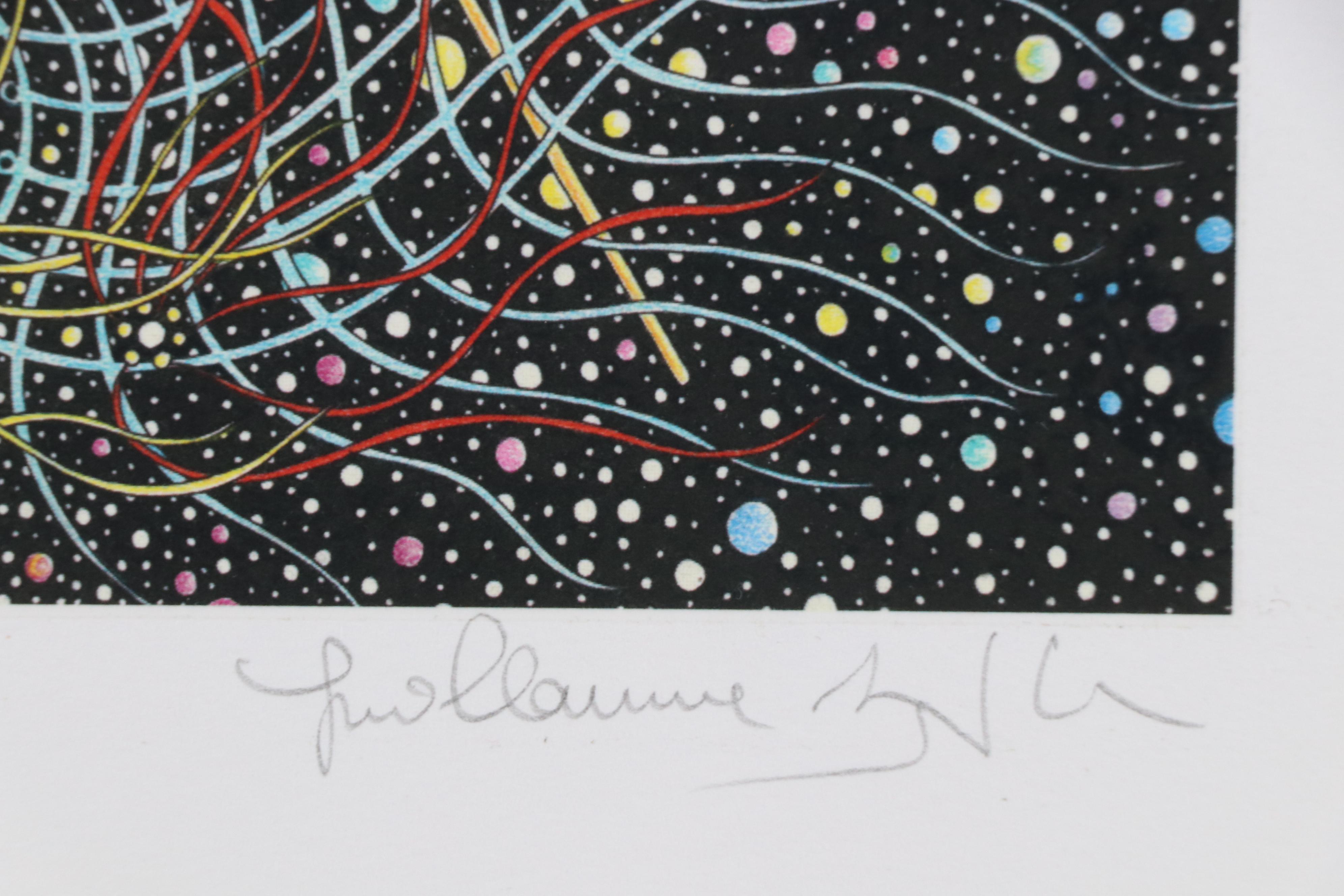 Guillaume Azoulay Surrealist Giclée "Nocturne," 2000