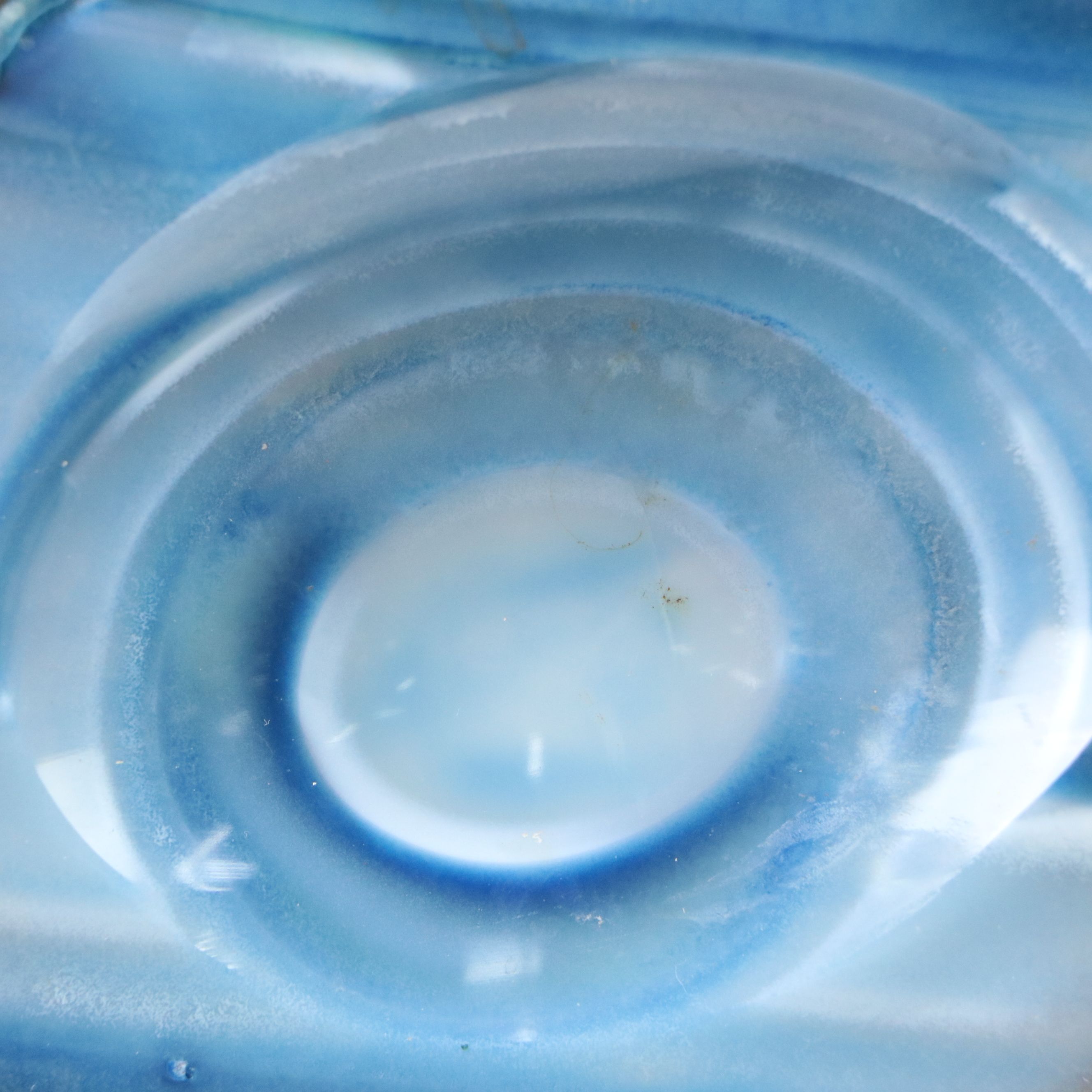 Polished Blue Agate Bowl