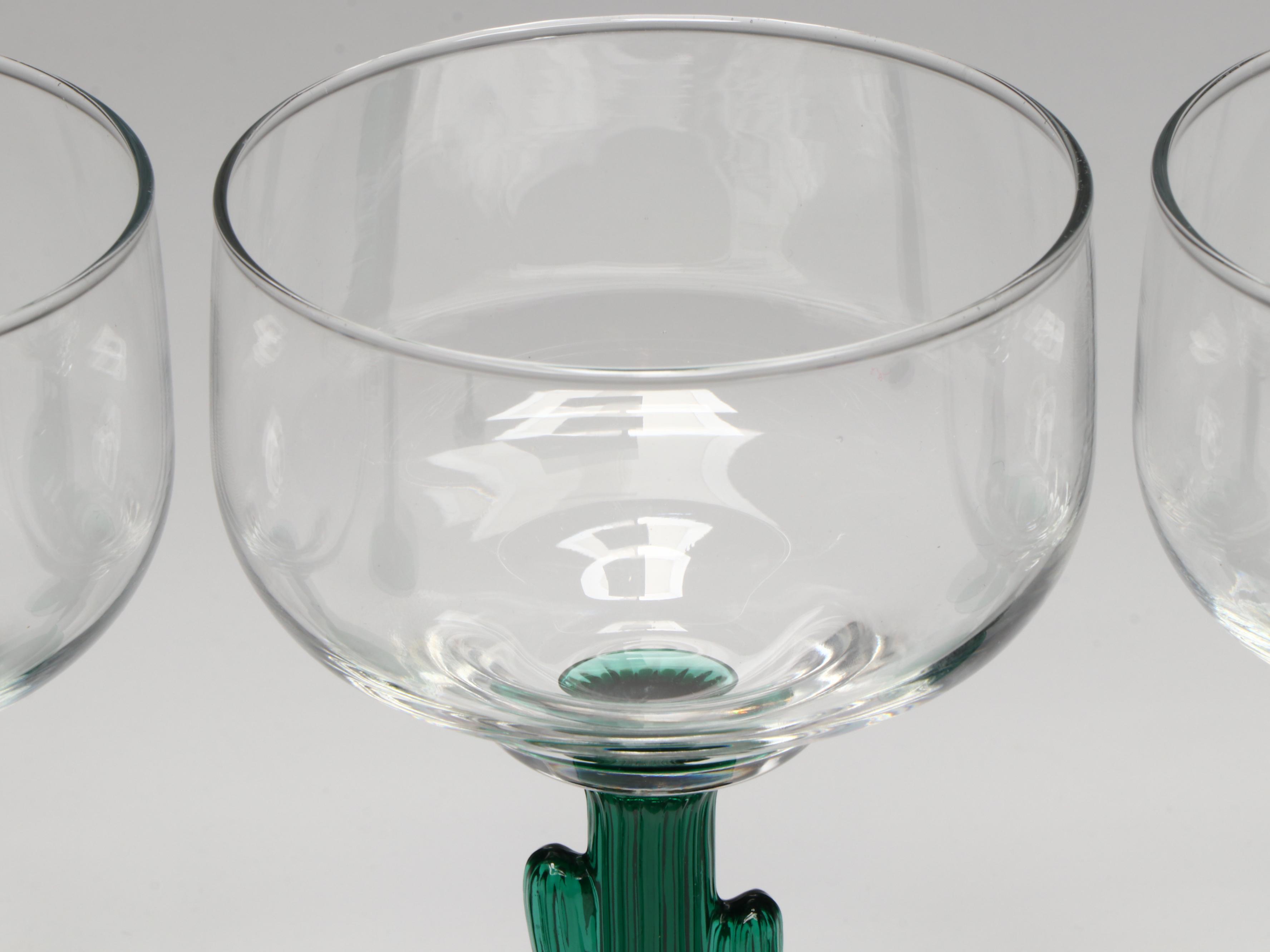 Libbey "Cactus" Margarita Glasses