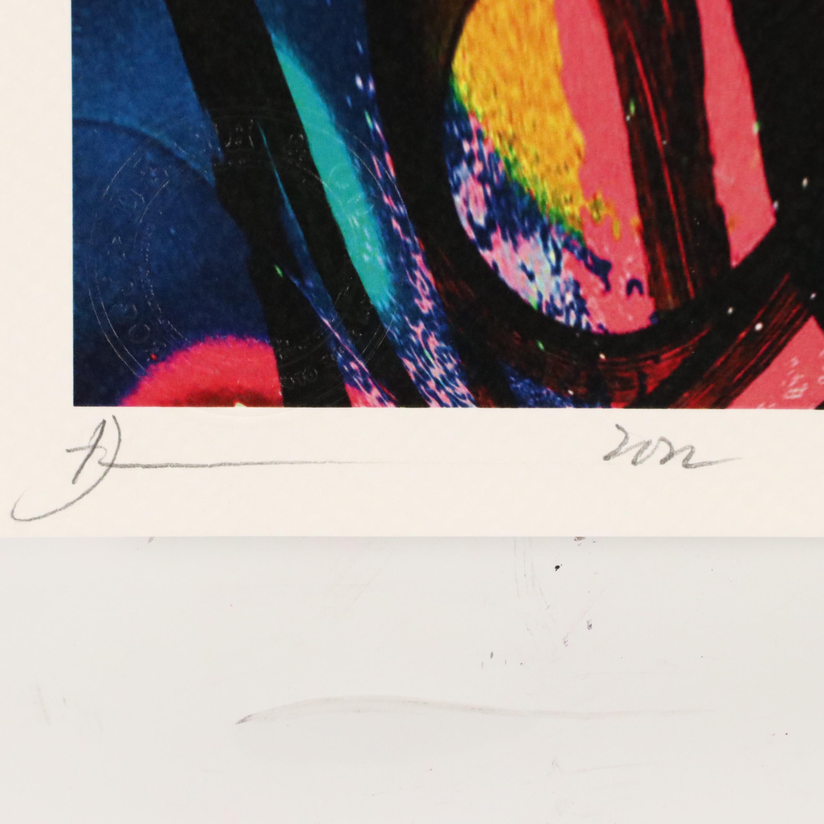 Death NYC Pop Art Digital Print with KAWS Character, 2022