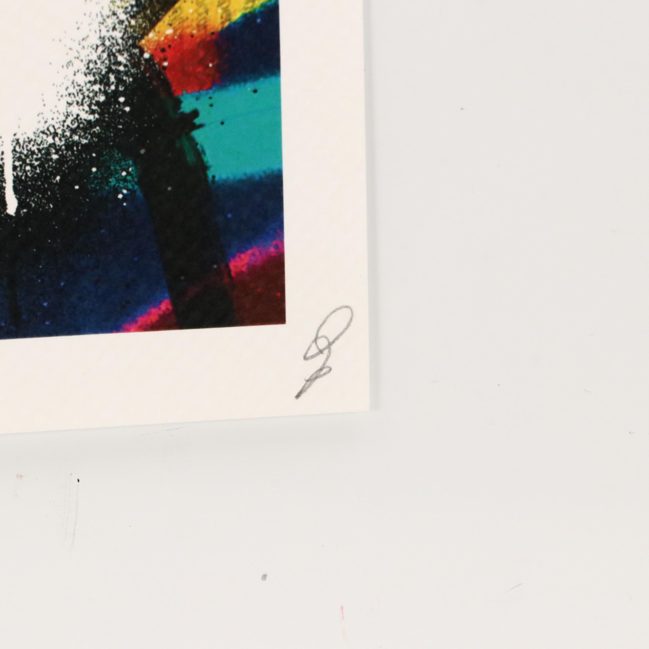 Death NYC Pop Art Digital Print with KAWS Character, 2022