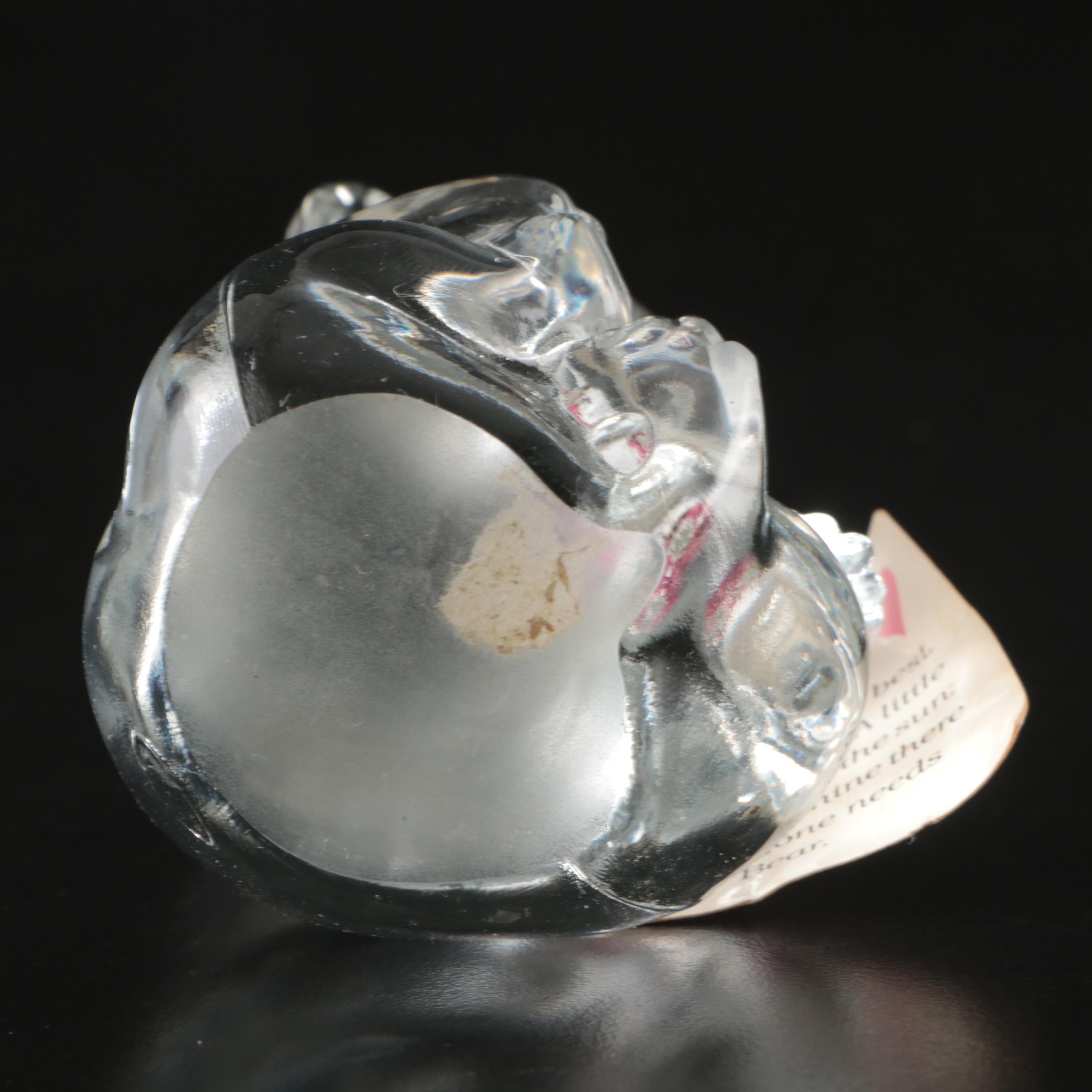 Fenton Glass Bear Figurines