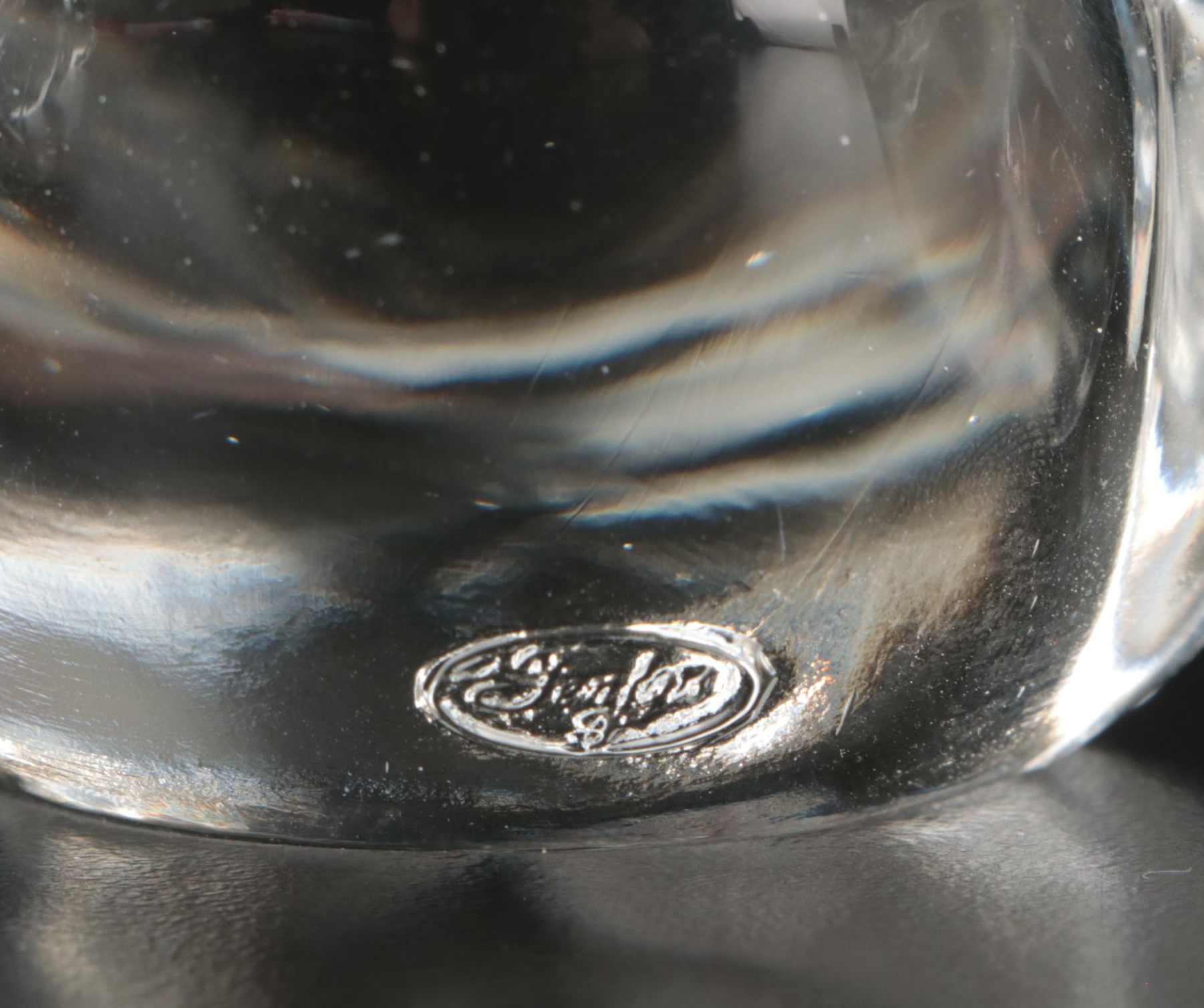 Fenton Glass Bear Figurines