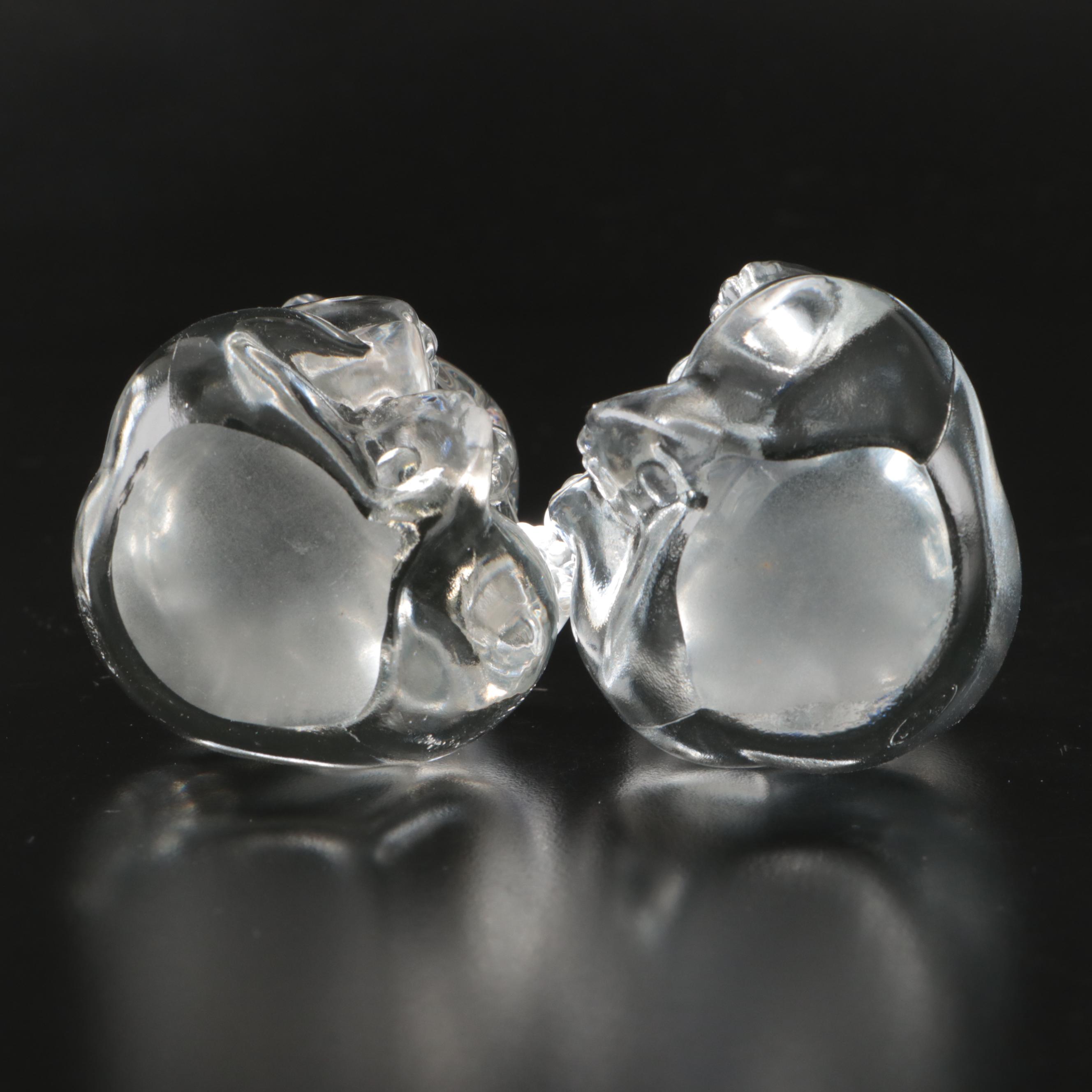 Fenton Glass Bear Figurines