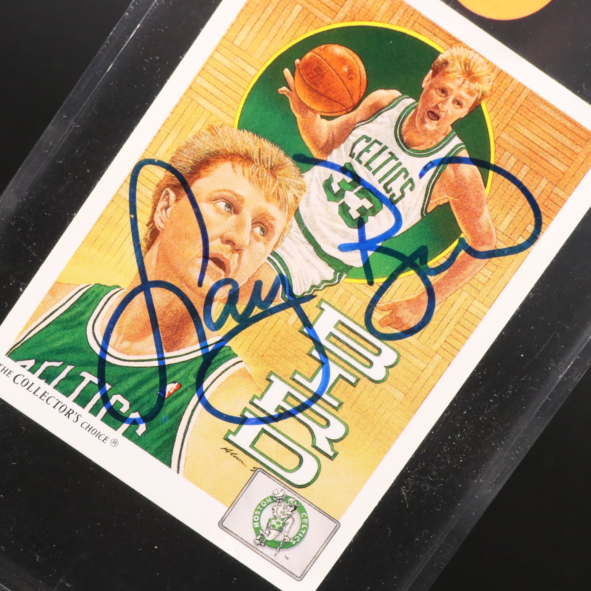 1991 Upper Deck Larry Bird Signed Boston Celtics Basketball Card