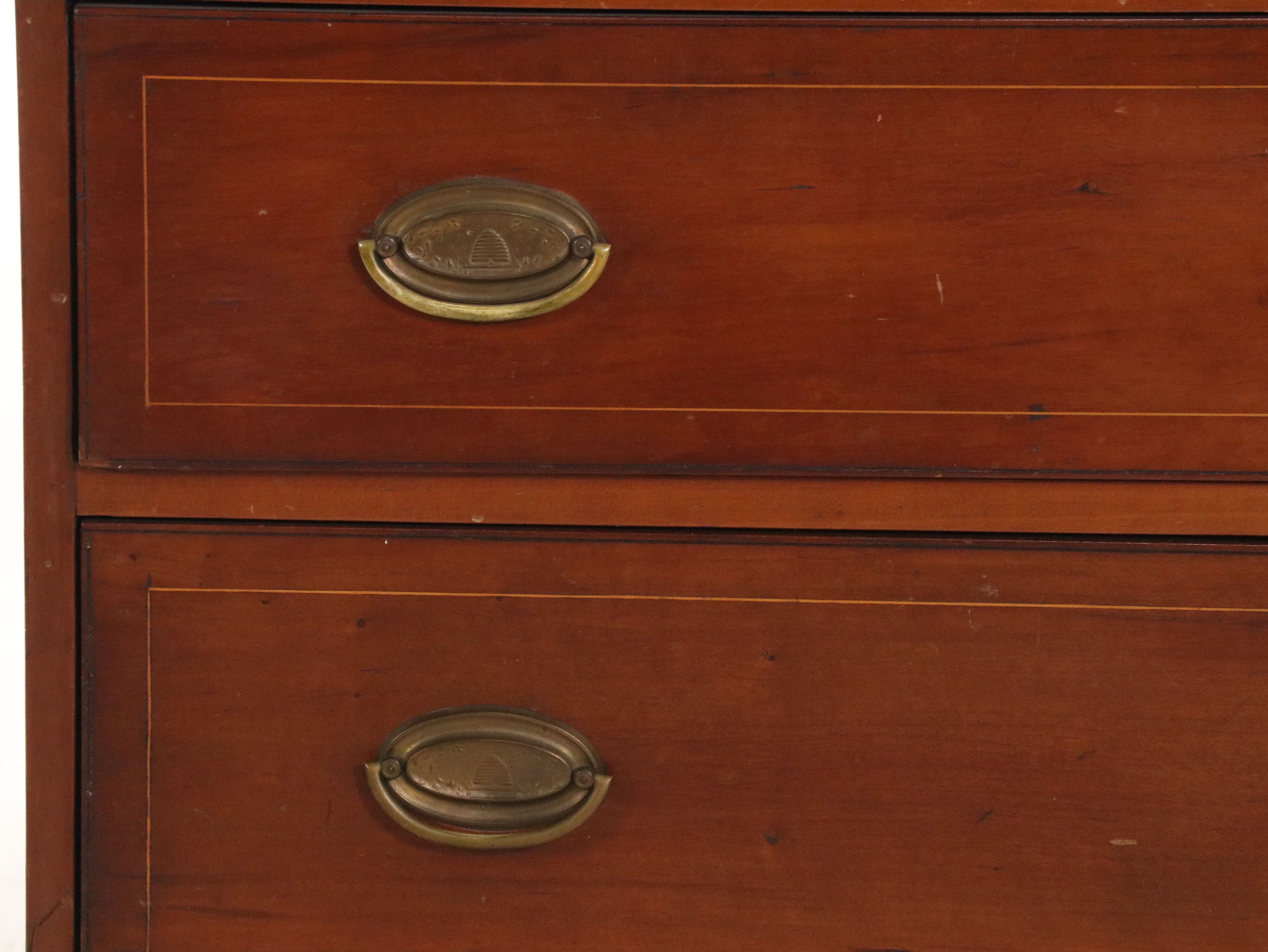 Federal Style Cherry Four Drawer Chest