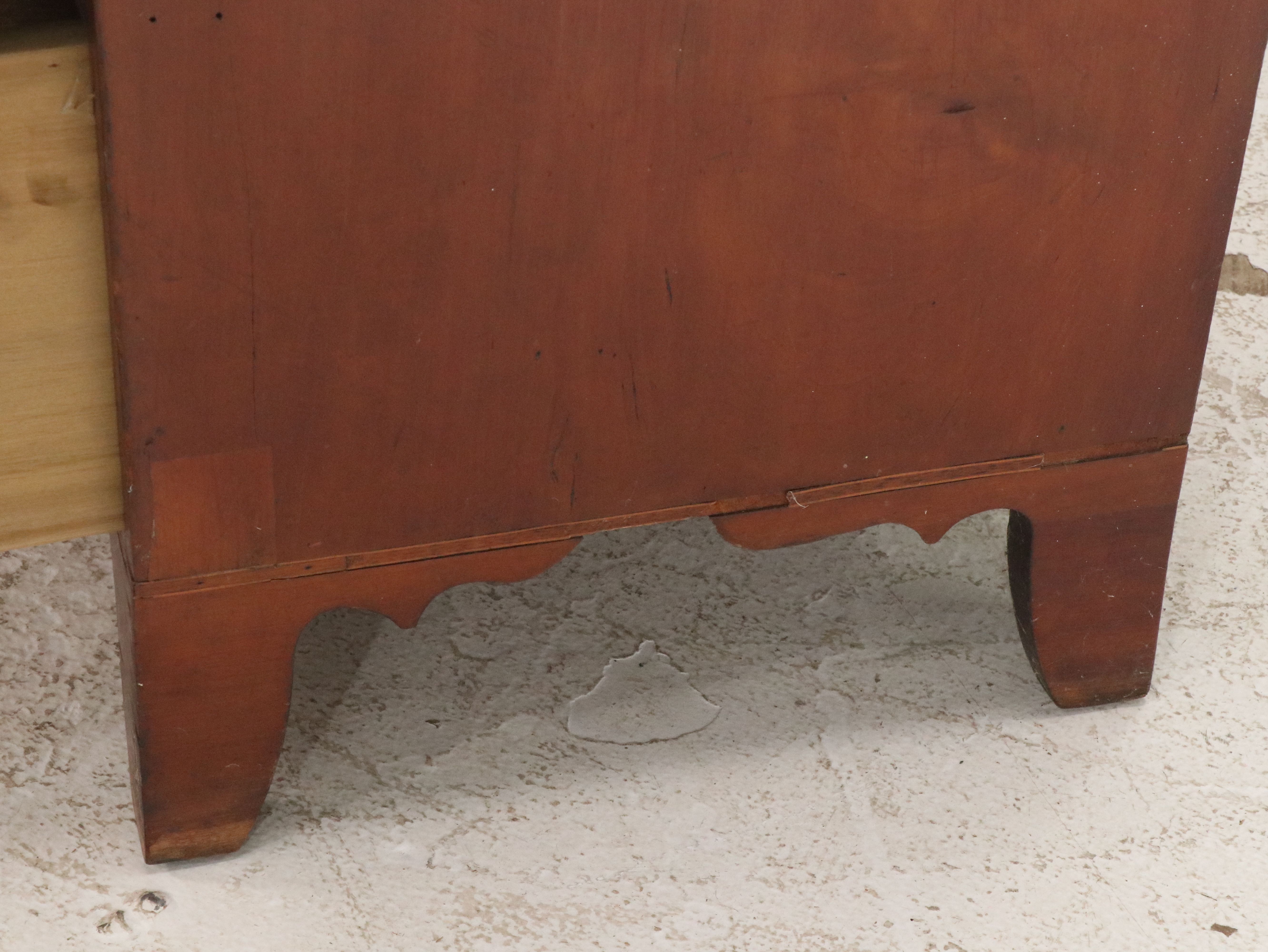 Federal Style Cherry Four Drawer Chest