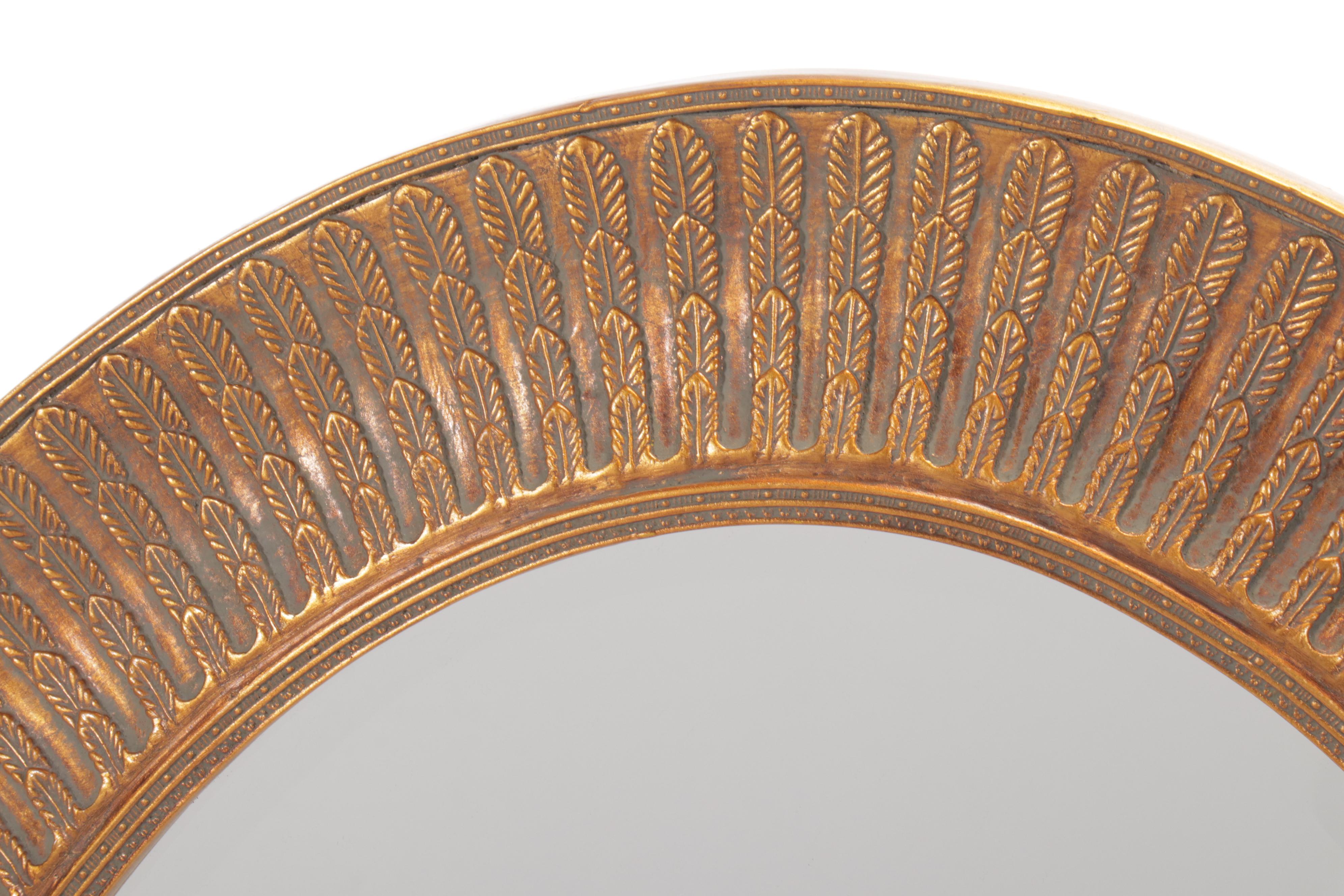 Bassett Mirror Co. Georgian Style Oval Wall Mirror