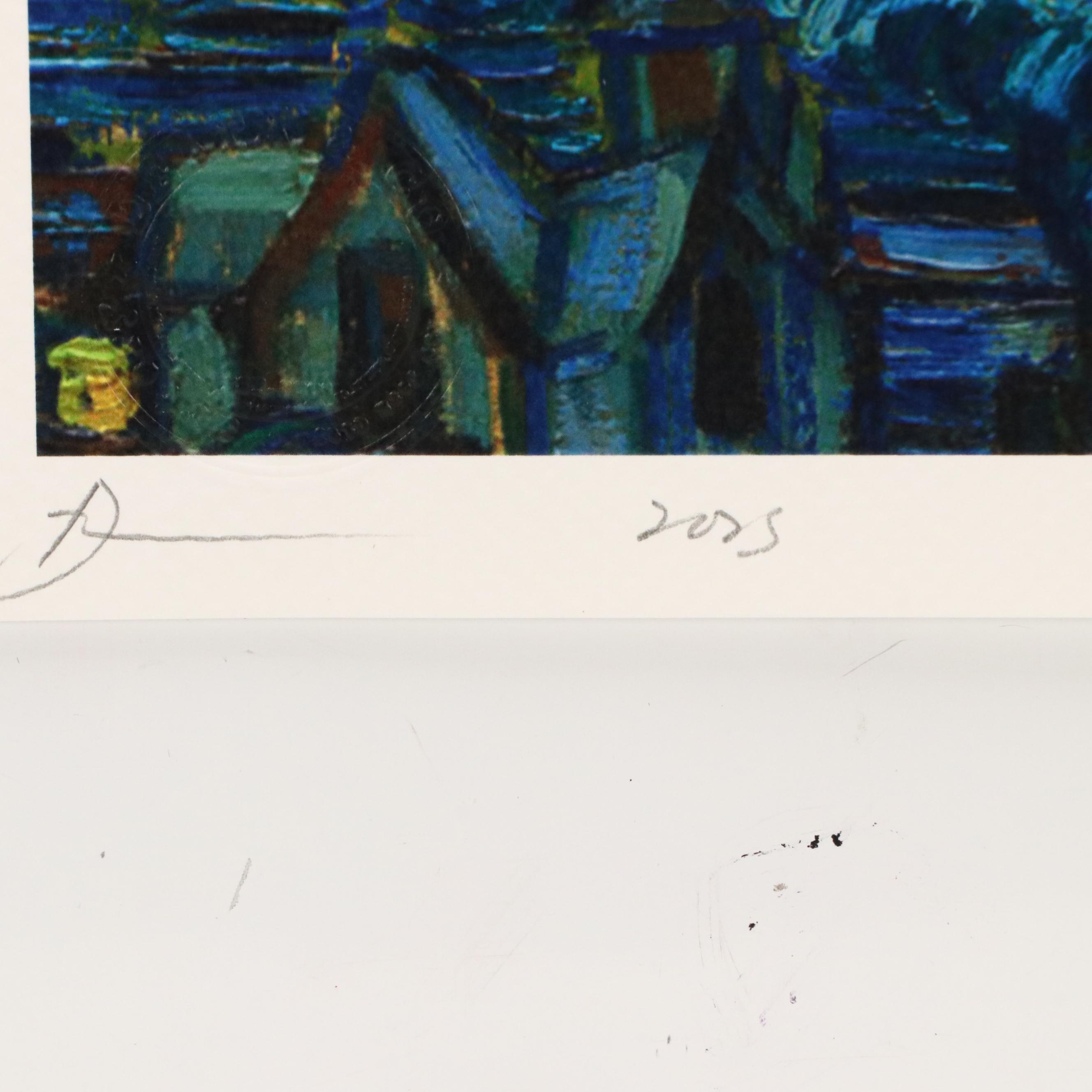 Death NYC Pop Art Digital Print with Snoopy x Murakami x Van Gogh, 2025