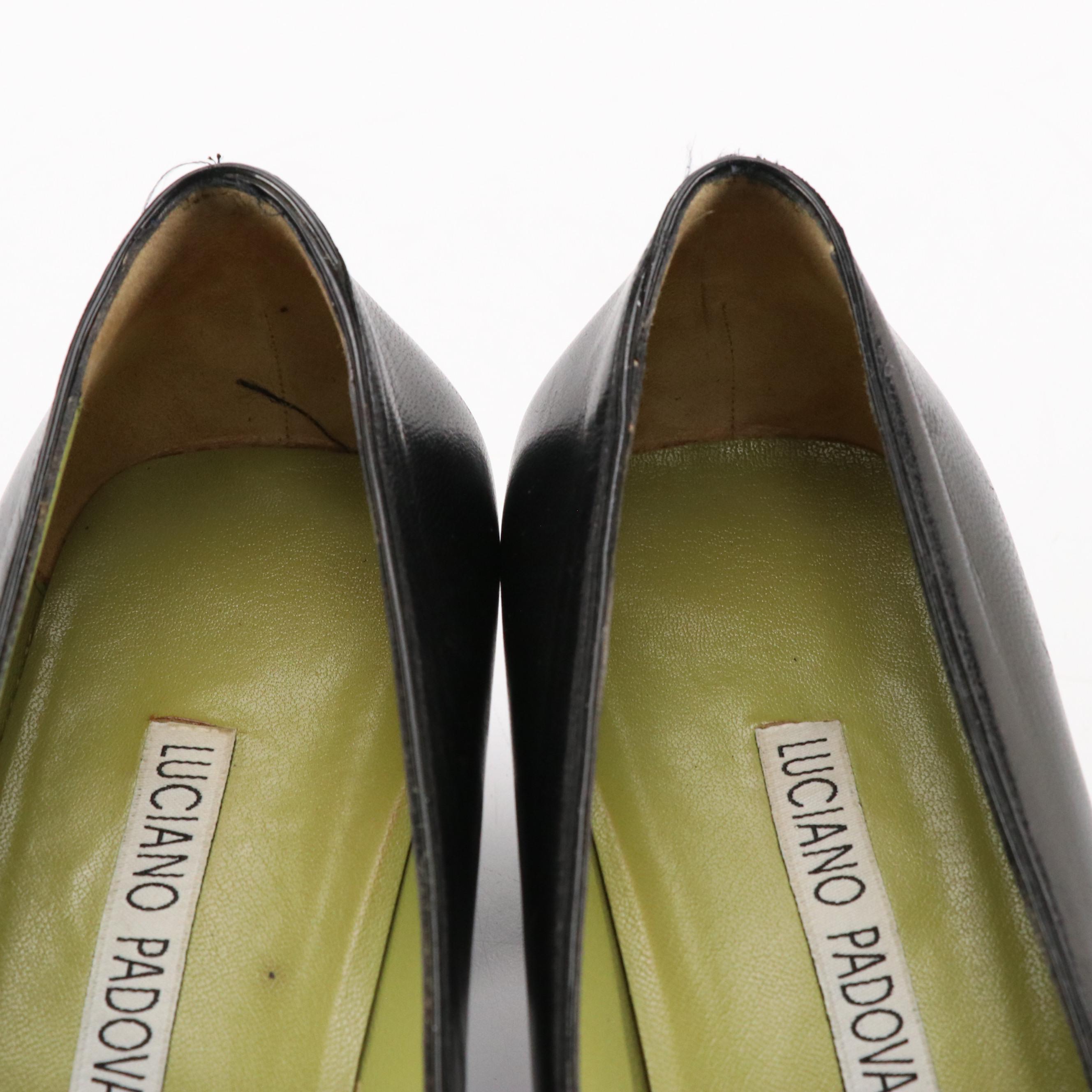 Leather Kitten Heels from Via Spiga, Fratelli Rossetti and More W/ Other Flats