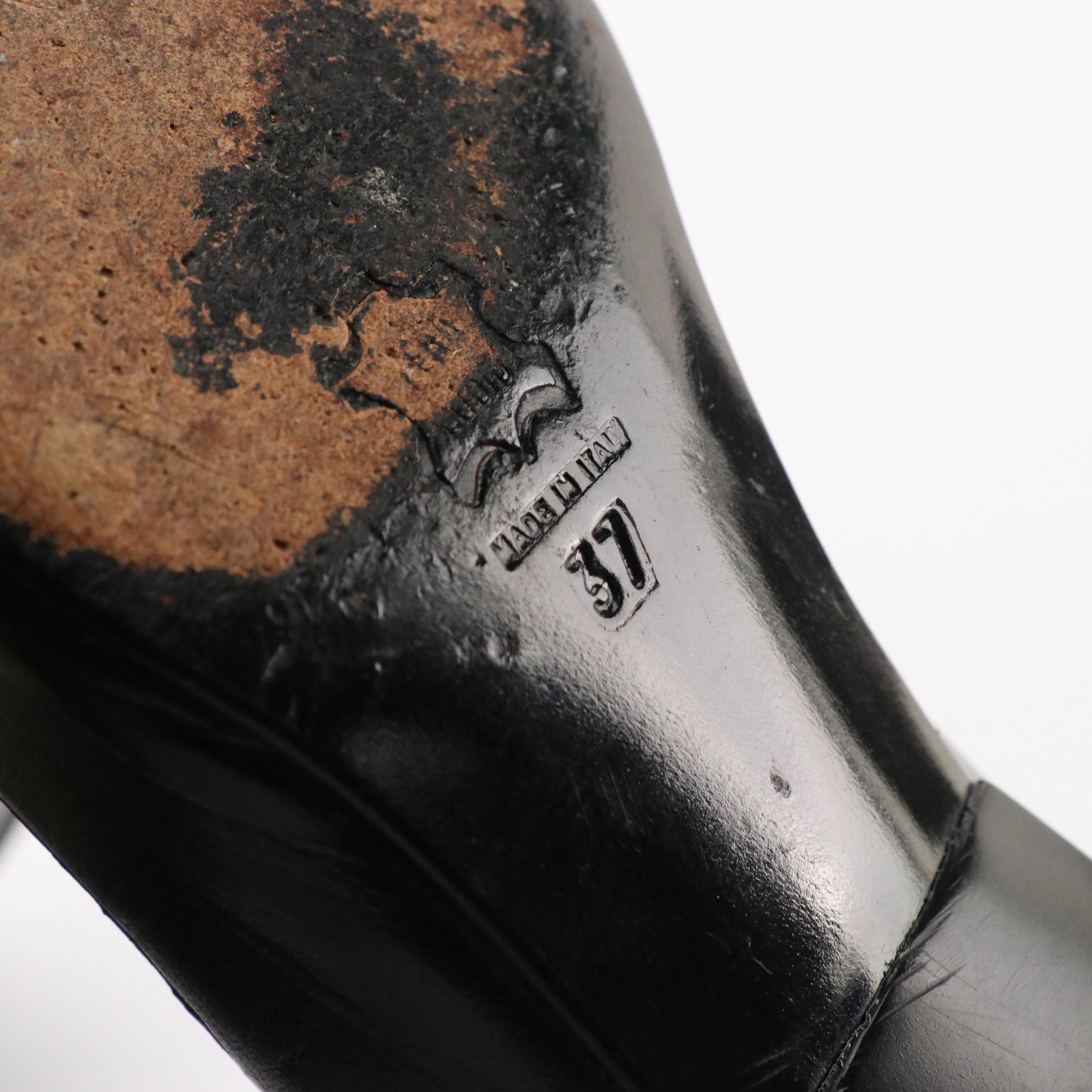 Leather Kitten Heels from Via Spiga, Fratelli Rossetti and More W/ Other Flats