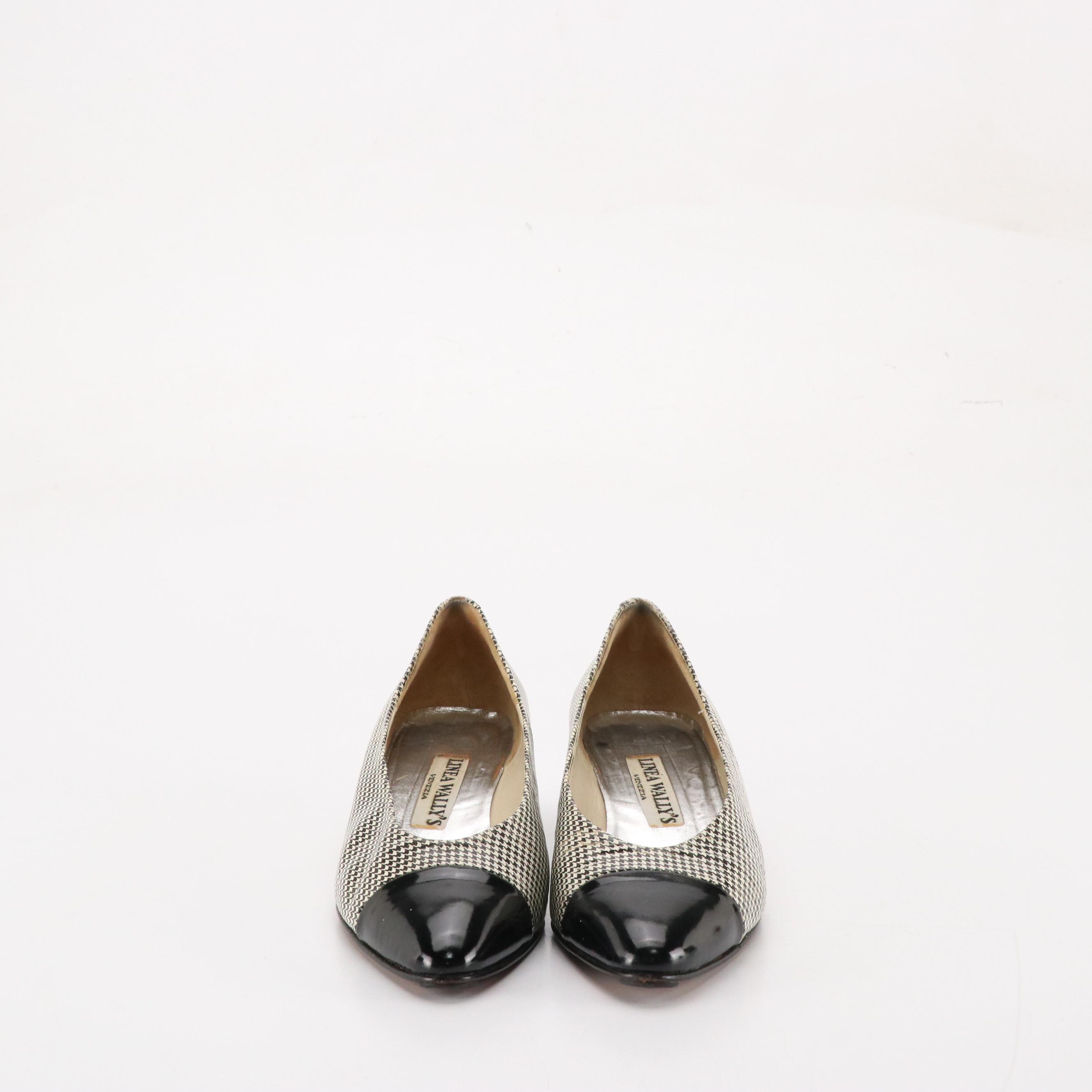 Leather Kitten Heels from Via Spiga, Fratelli Rossetti and More W/ Other Flats