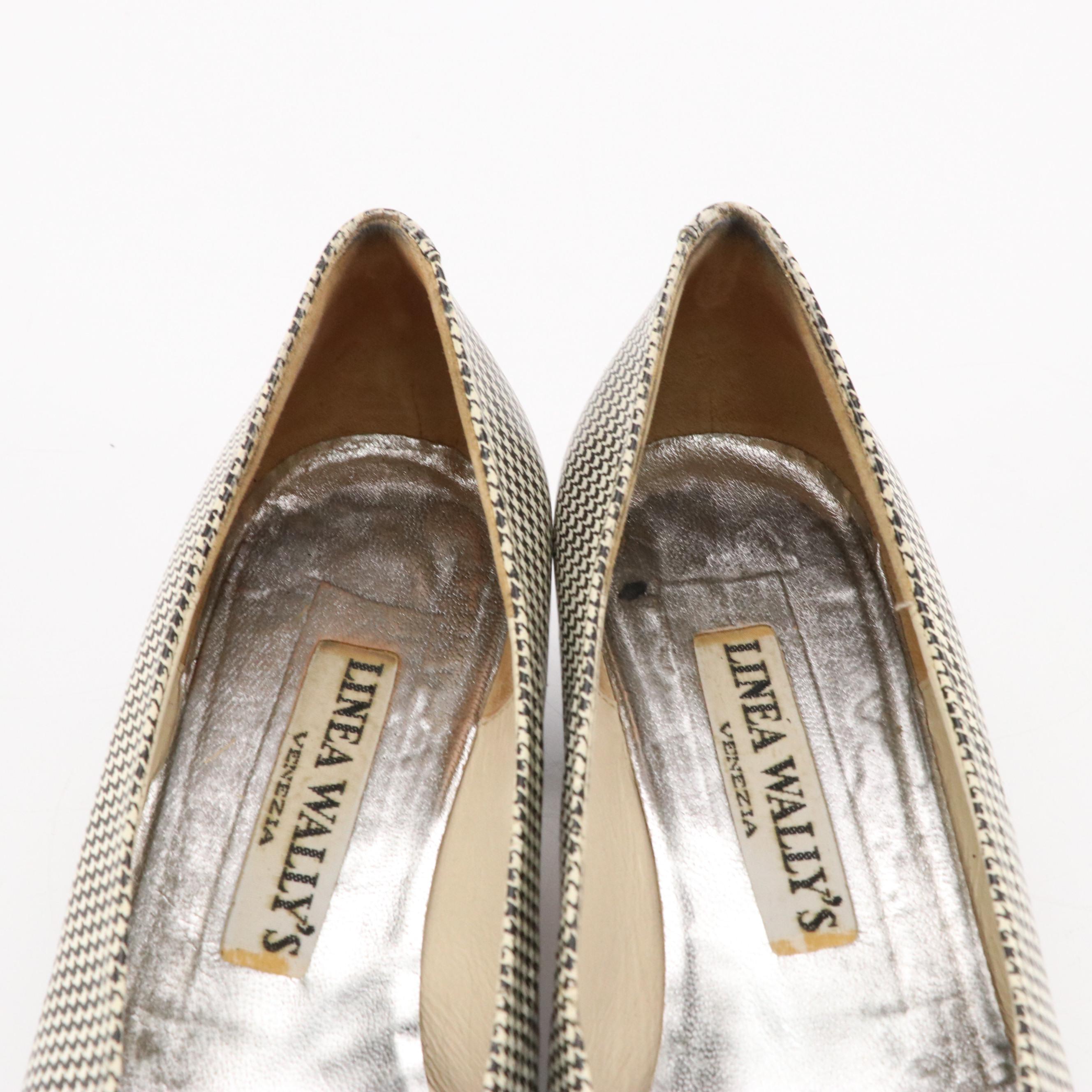 Leather Kitten Heels from Via Spiga, Fratelli Rossetti and More W/ Other Flats