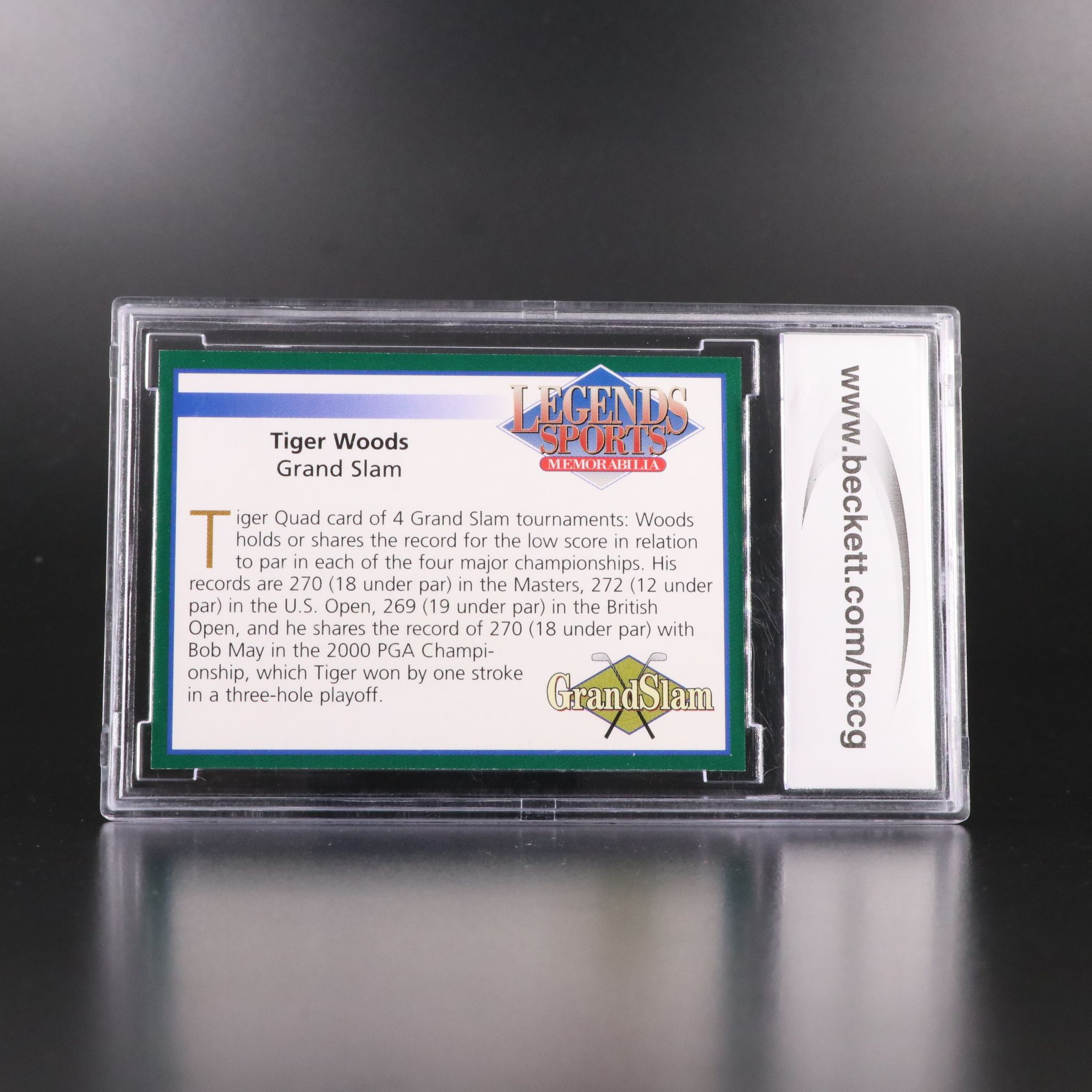 1991 All World Muhammad Ali and 2001 Legends Magazine Tiger Woods Cards BCCG 10