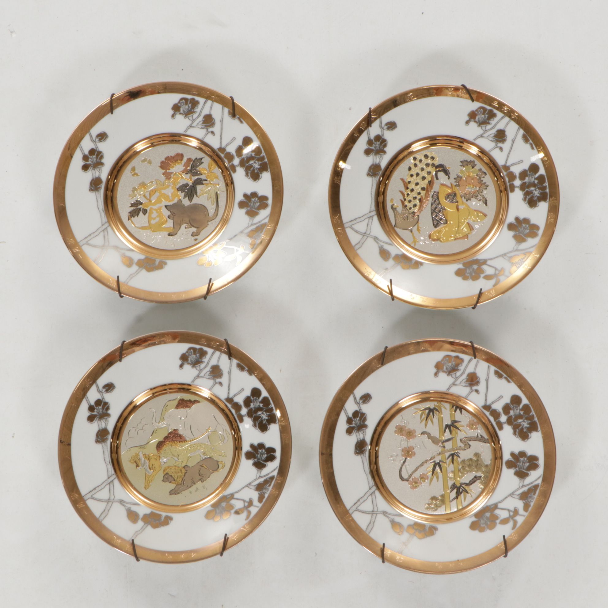 "Eternal Wishes of Good Fortune" Chokin Plate Collection & More